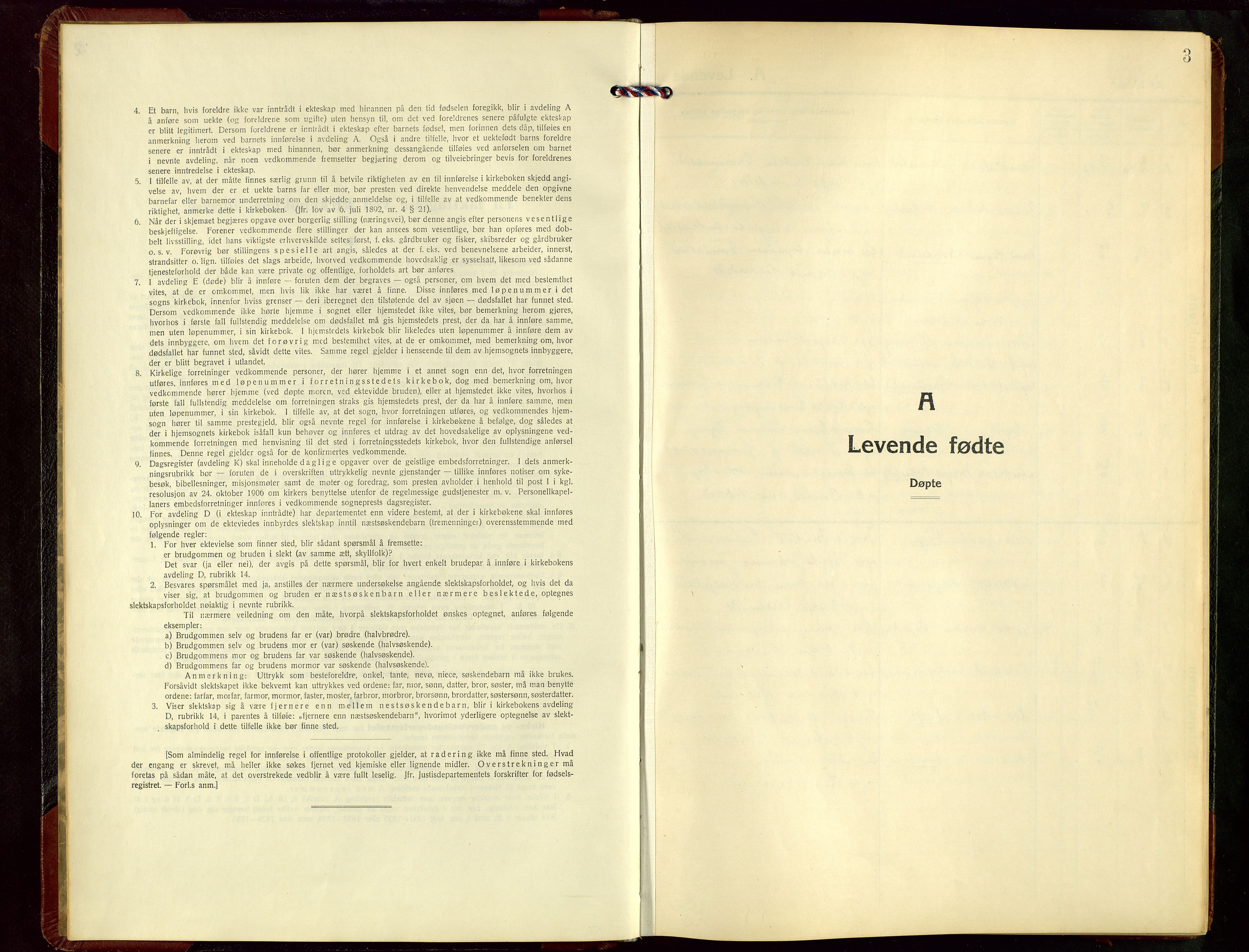 Tysvær sokneprestkontor, SAST/A -101864/H/Ha/Hab/L0007: Parish register (copy) no. B 7, 1943-1970, p. 3