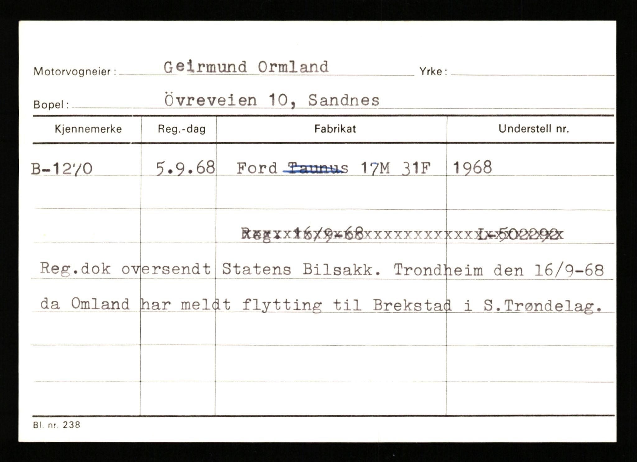 Stavanger trafikkstasjon, AV/SAST-A-101942/0/G/L0001: Registreringsnummer: 0 - 5782, 1930-1971, p. 855