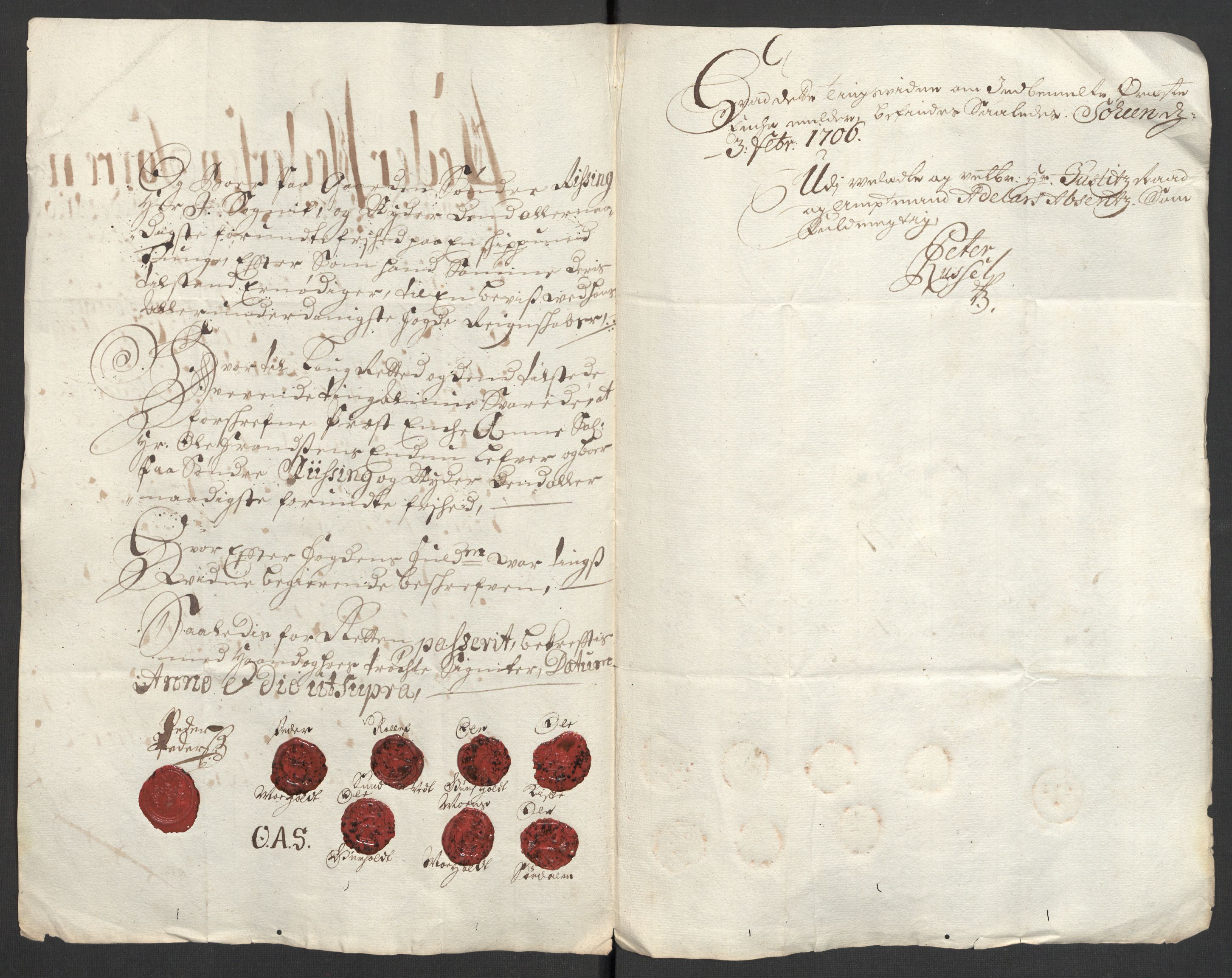 Rentekammeret inntil 1814, Reviderte regnskaper, Fogderegnskap, AV/RA-EA-4092/R36/L2114: Fogderegnskap Øvre og Nedre Telemark og Bamble, 1705, p. 253