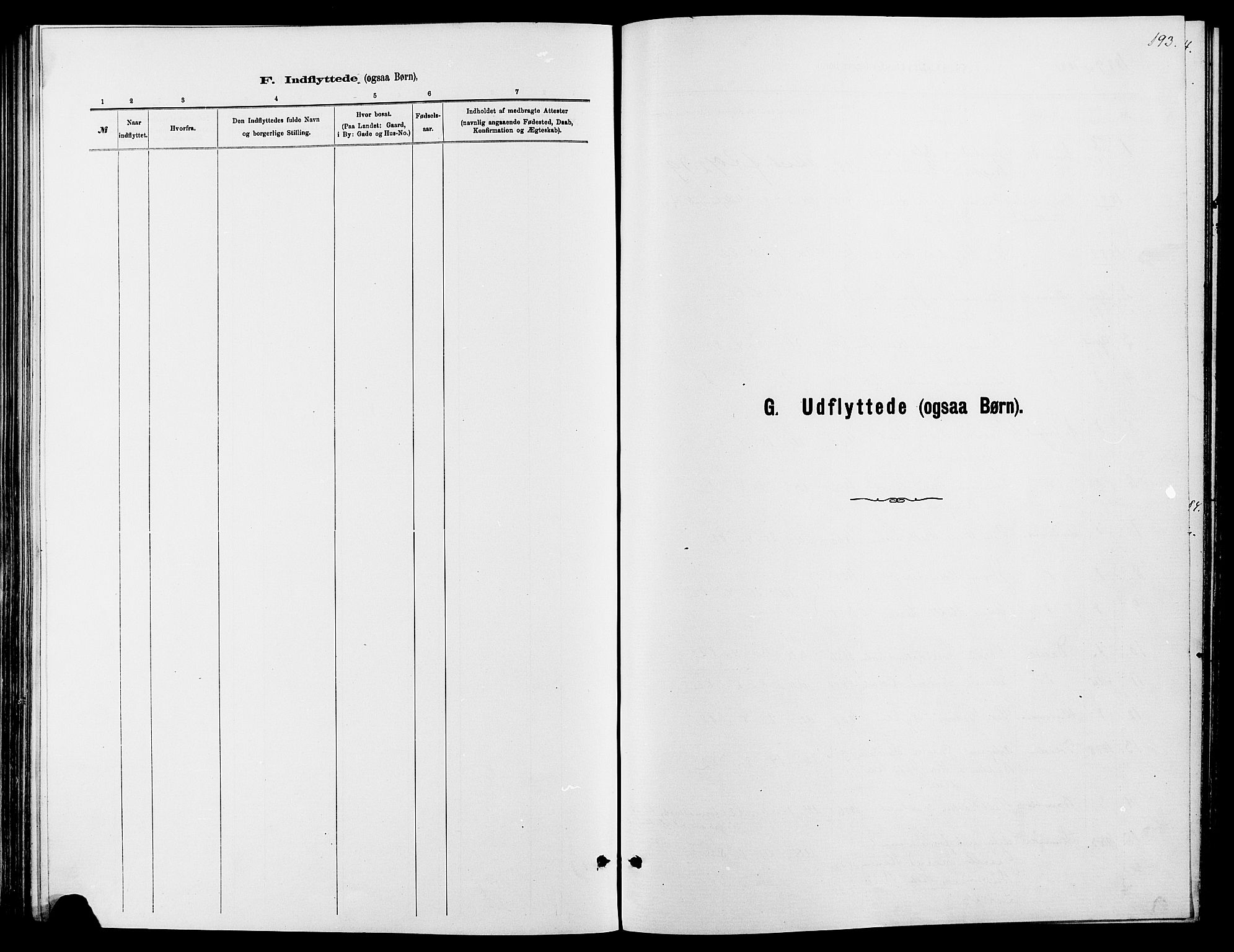 Dovre prestekontor, SAH/PREST-066/H/Ha/Haa/L0002: Parish register (official) no. 2, 1879-1890, p. 193