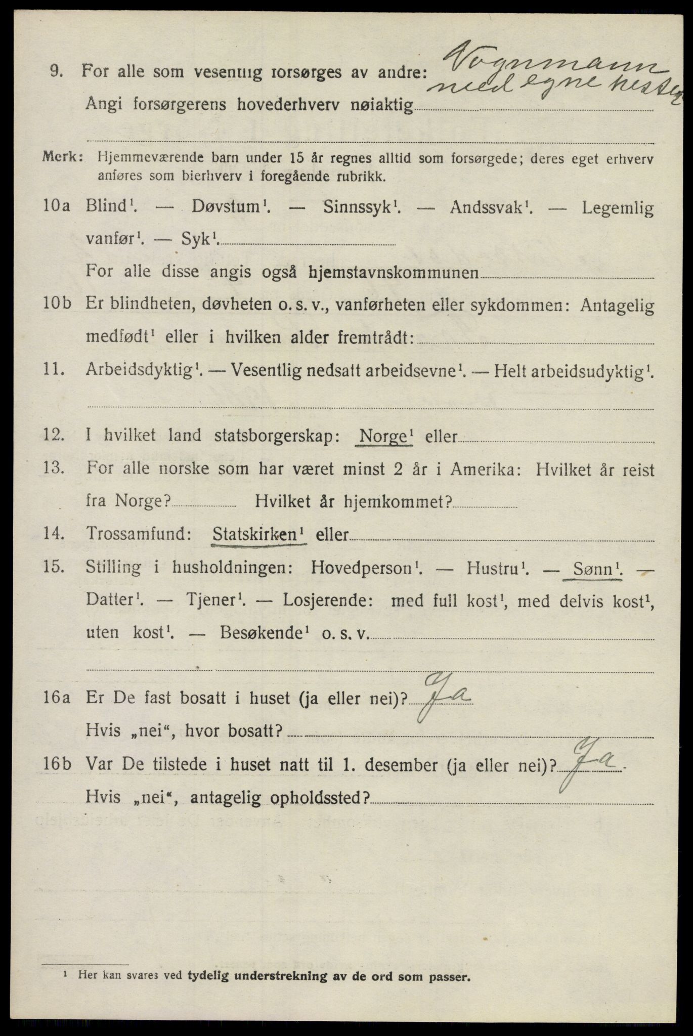 SAO, 1920 census for Nittedal, 1920, p. 2417