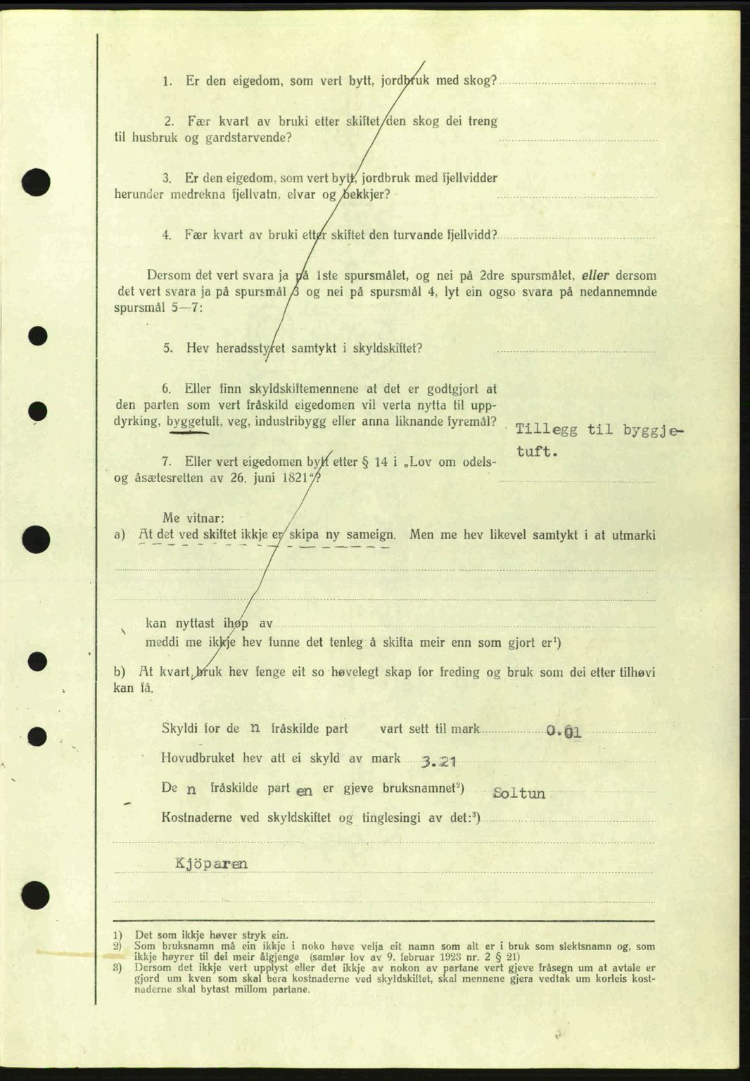 Sunnhordland sorenskrivar, AV/SAB-A-2401: Mortgage book no. A77, 1945-1945, Diary no: : 1308/1945