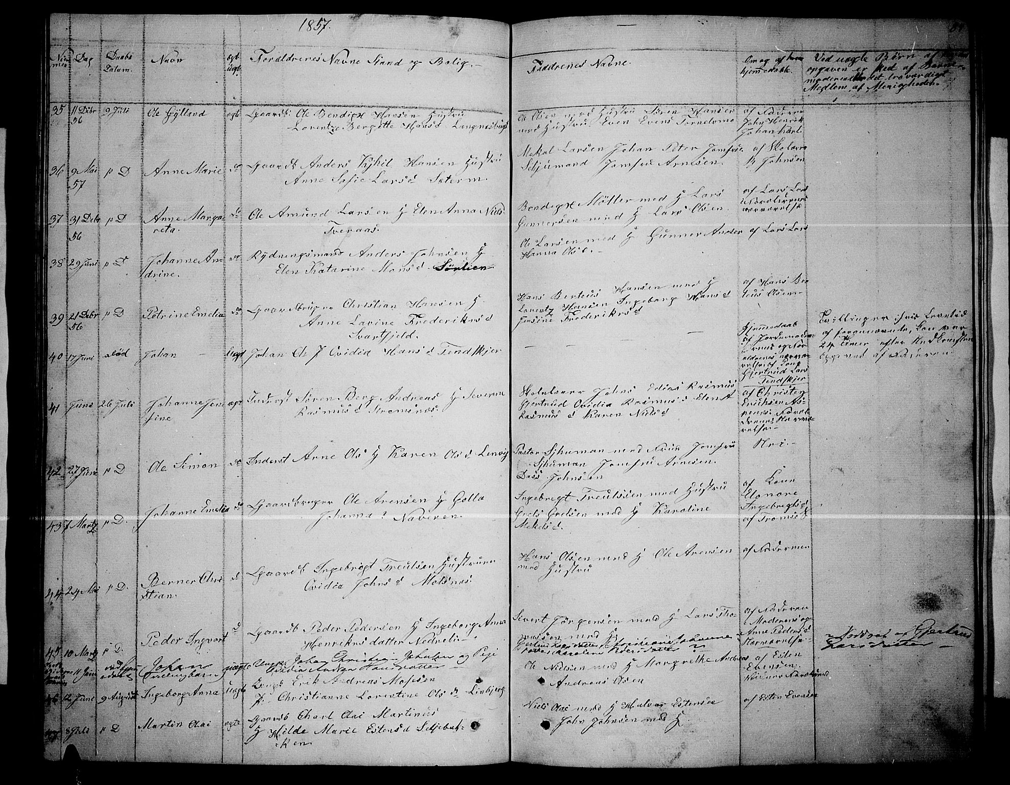 Lenvik sokneprestembete, AV/SATØ-S-1310/H/Ha/Hab/L0003klokker: Parish register (copy) no. 3, 1844-1858, p. 84