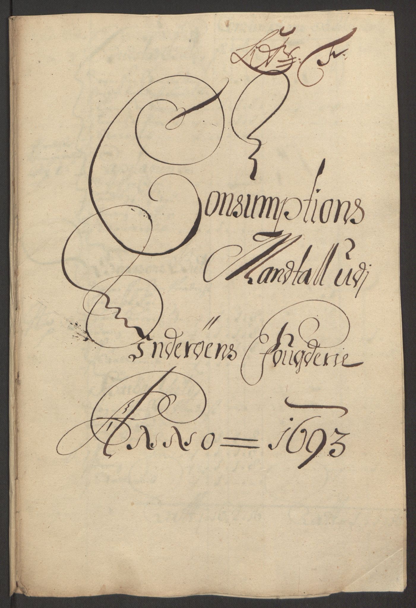Rentekammeret inntil 1814, Reviderte regnskaper, Fogderegnskap, RA/EA-4092/R63/L4308: Fogderegnskap Inderøy, 1692-1694, p. 444