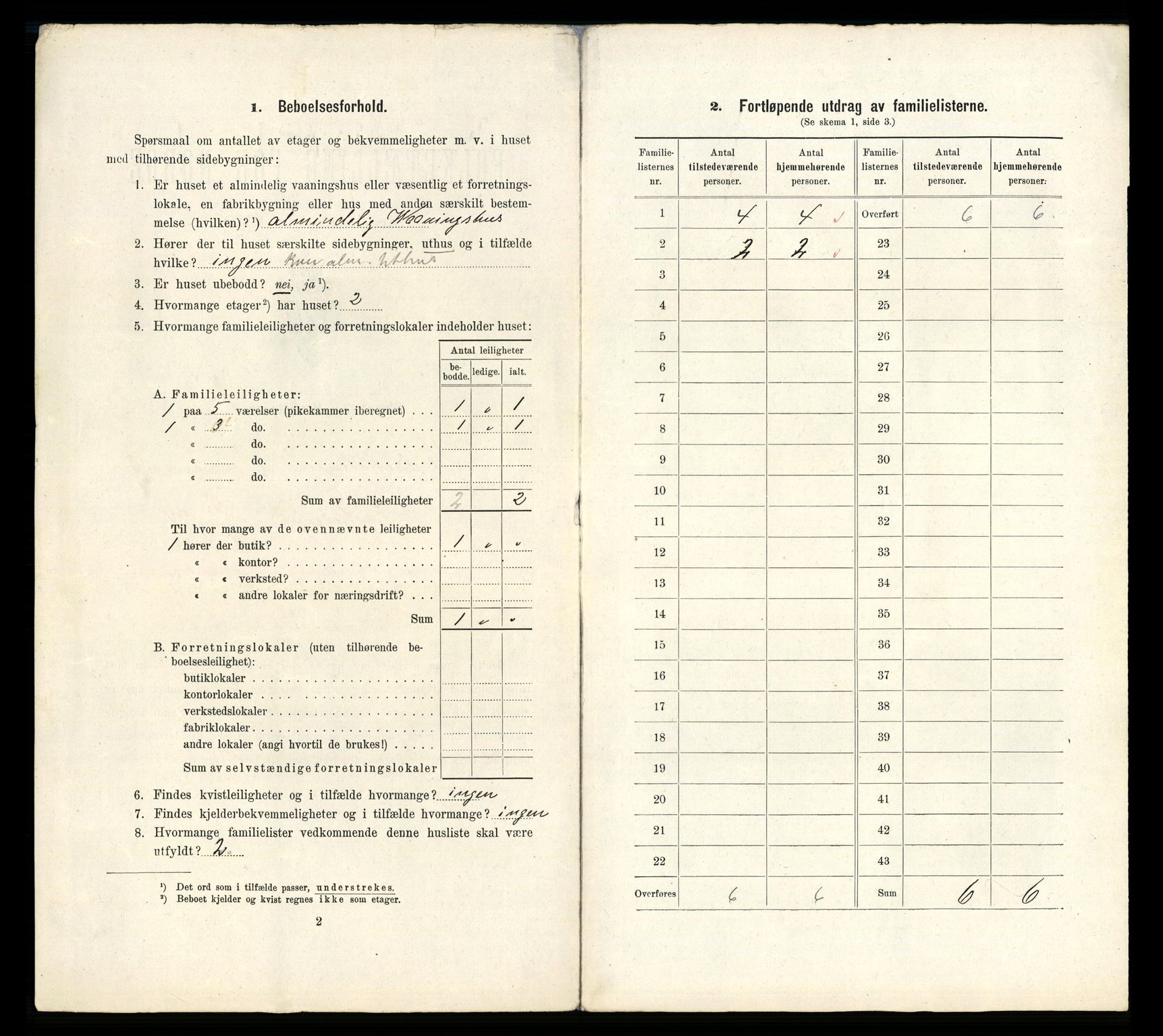 RA, 1910 census for Fredrikshald, 1910, p. 879