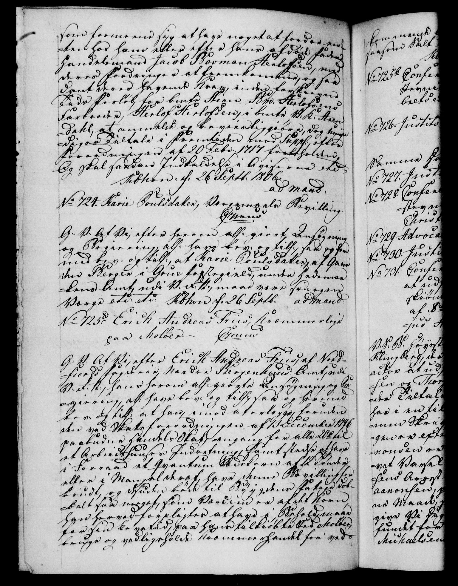 Danske Kanselli 1800-1814, RA/EA-3024/H/Hf/Hfb/Hfba/L0003: Registranter, 1805-1807, p. 253b