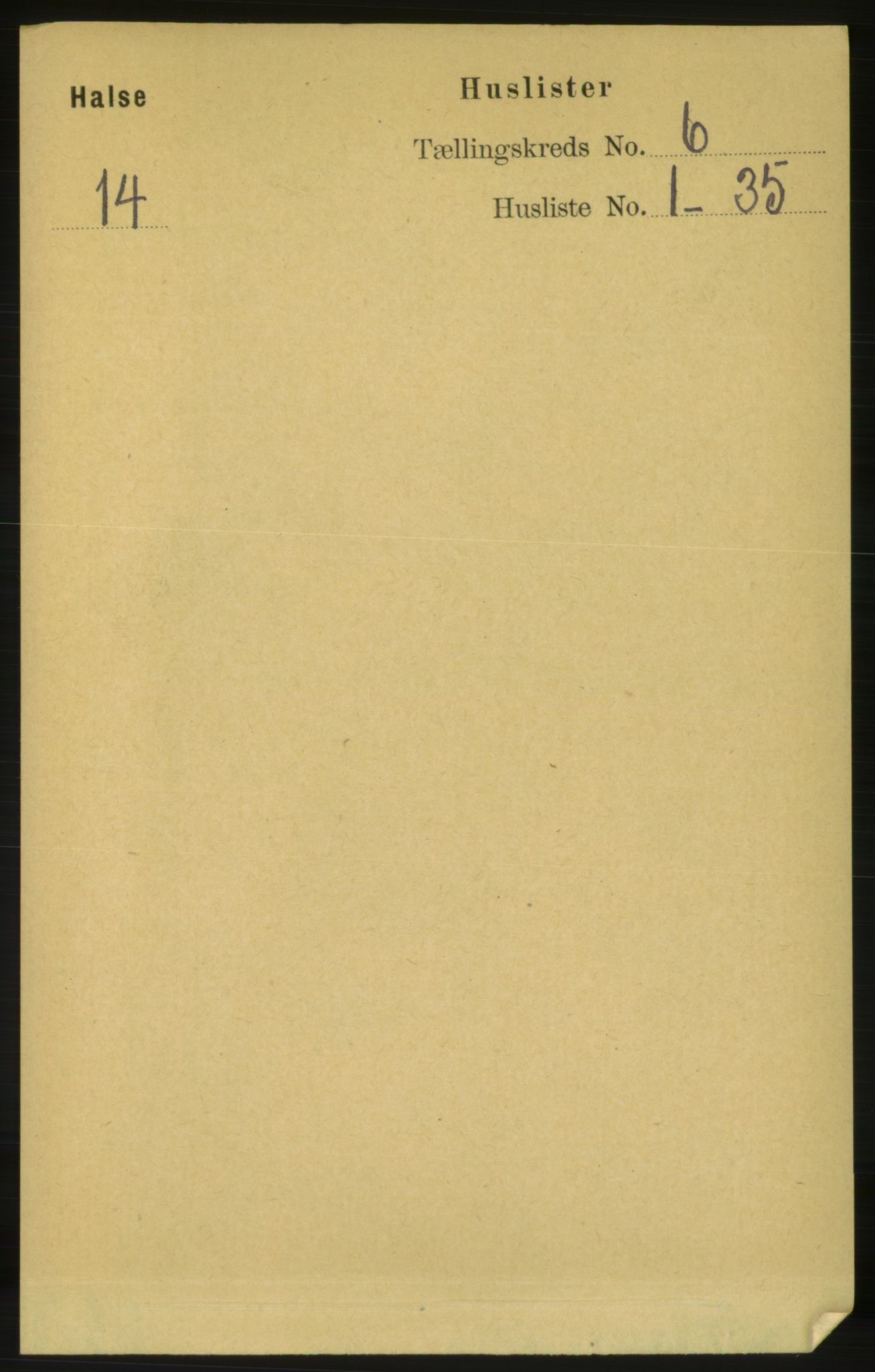 RA, 1891 census for 1571 Halsa, 1891, p. 1450