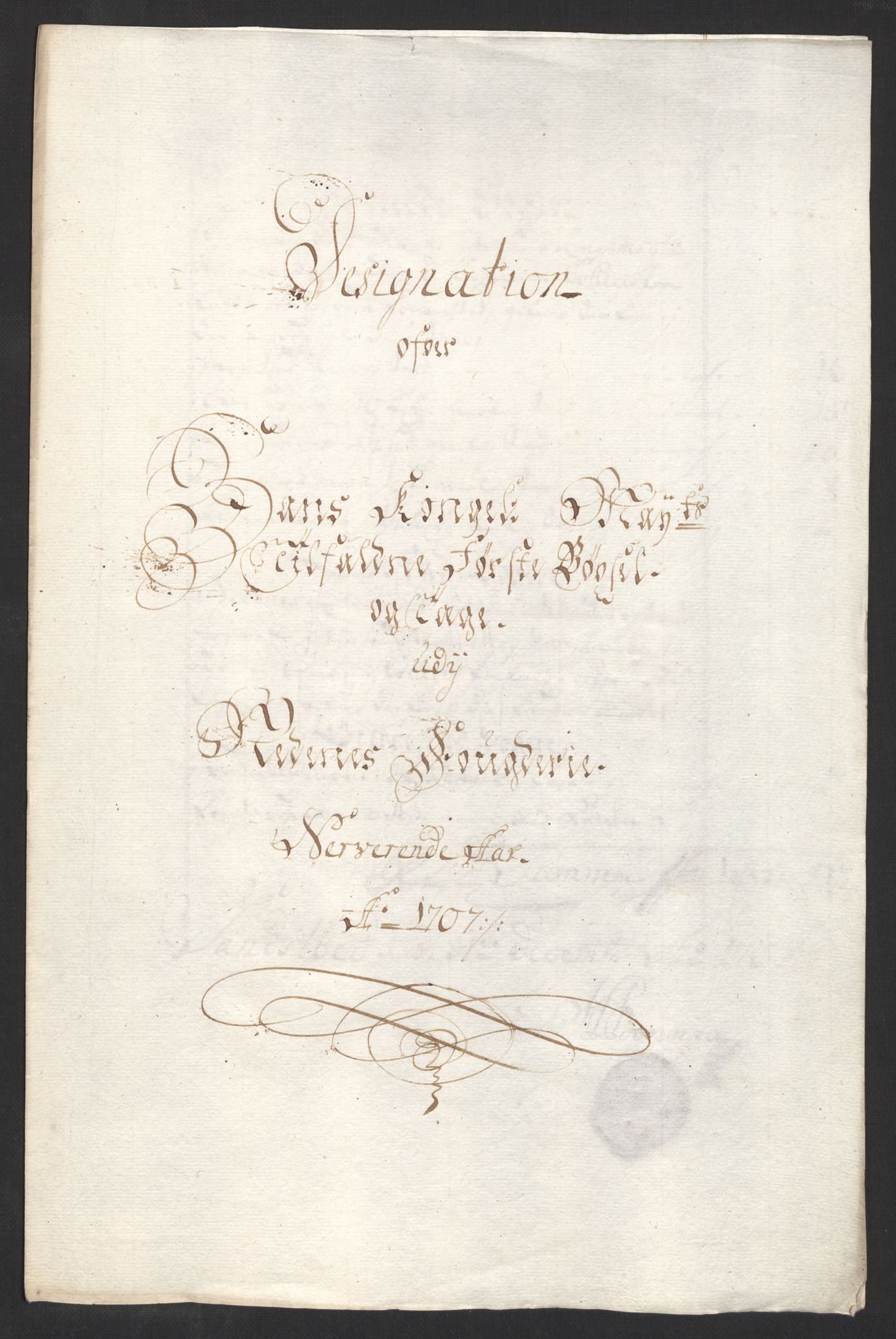 Rentekammeret inntil 1814, Reviderte regnskaper, Fogderegnskap, AV/RA-EA-4092/R39/L2318: Fogderegnskap Nedenes, 1706-1709, p. 131