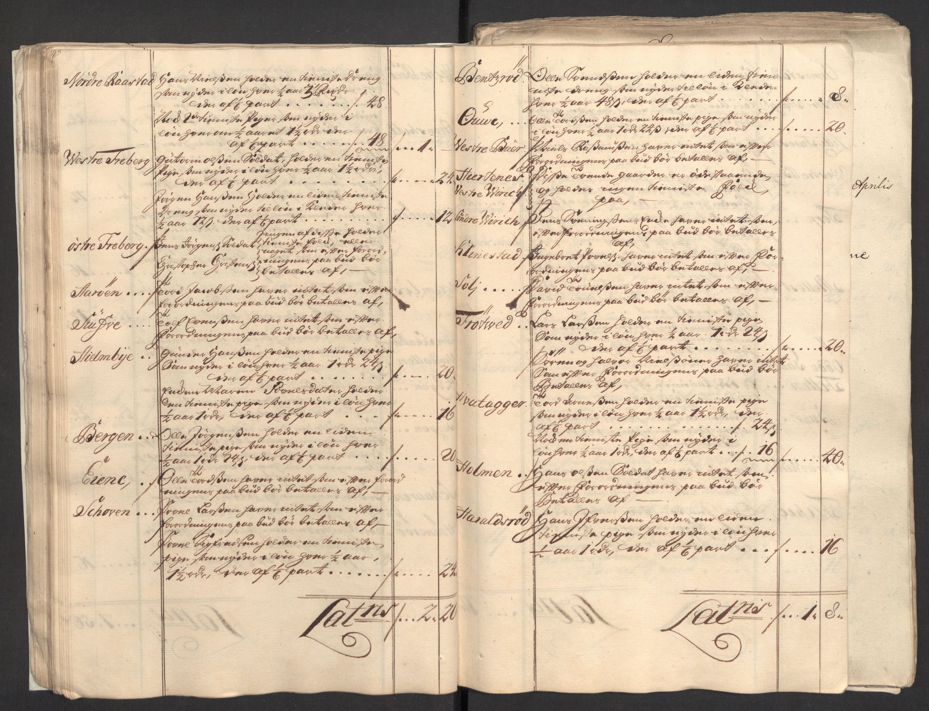Rentekammeret inntil 1814, Reviderte regnskaper, Fogderegnskap, RA/EA-4092/R33/L1982: Fogderegnskap Larvik grevskap, 1711, p. 40