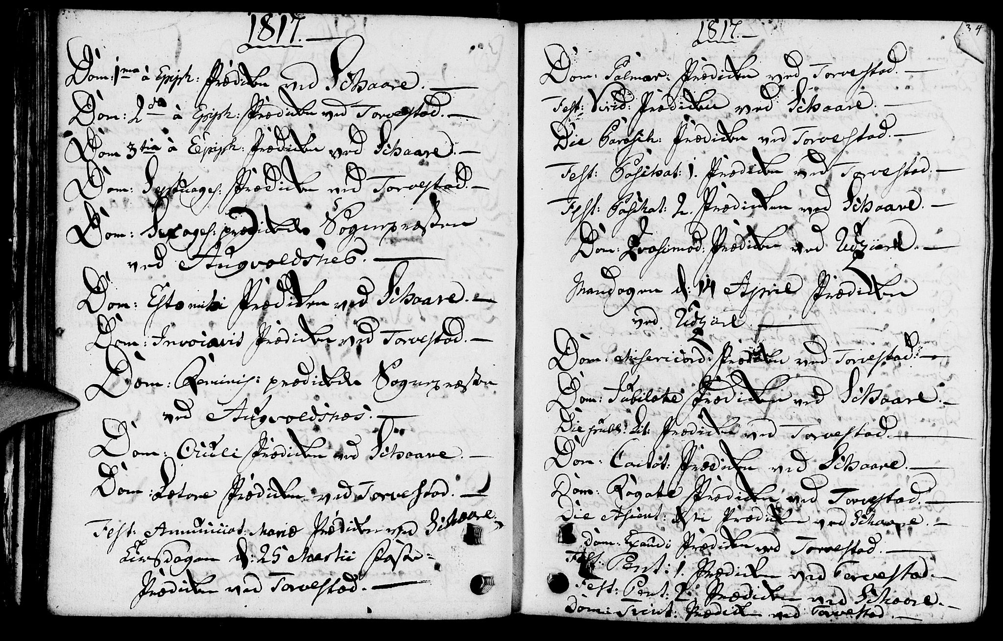 Torvastad sokneprestkontor, AV/SAST-A -101857/H/Ha/Haa/L0002: Parish register (official) no. A 2, 1801-1817, p. 33