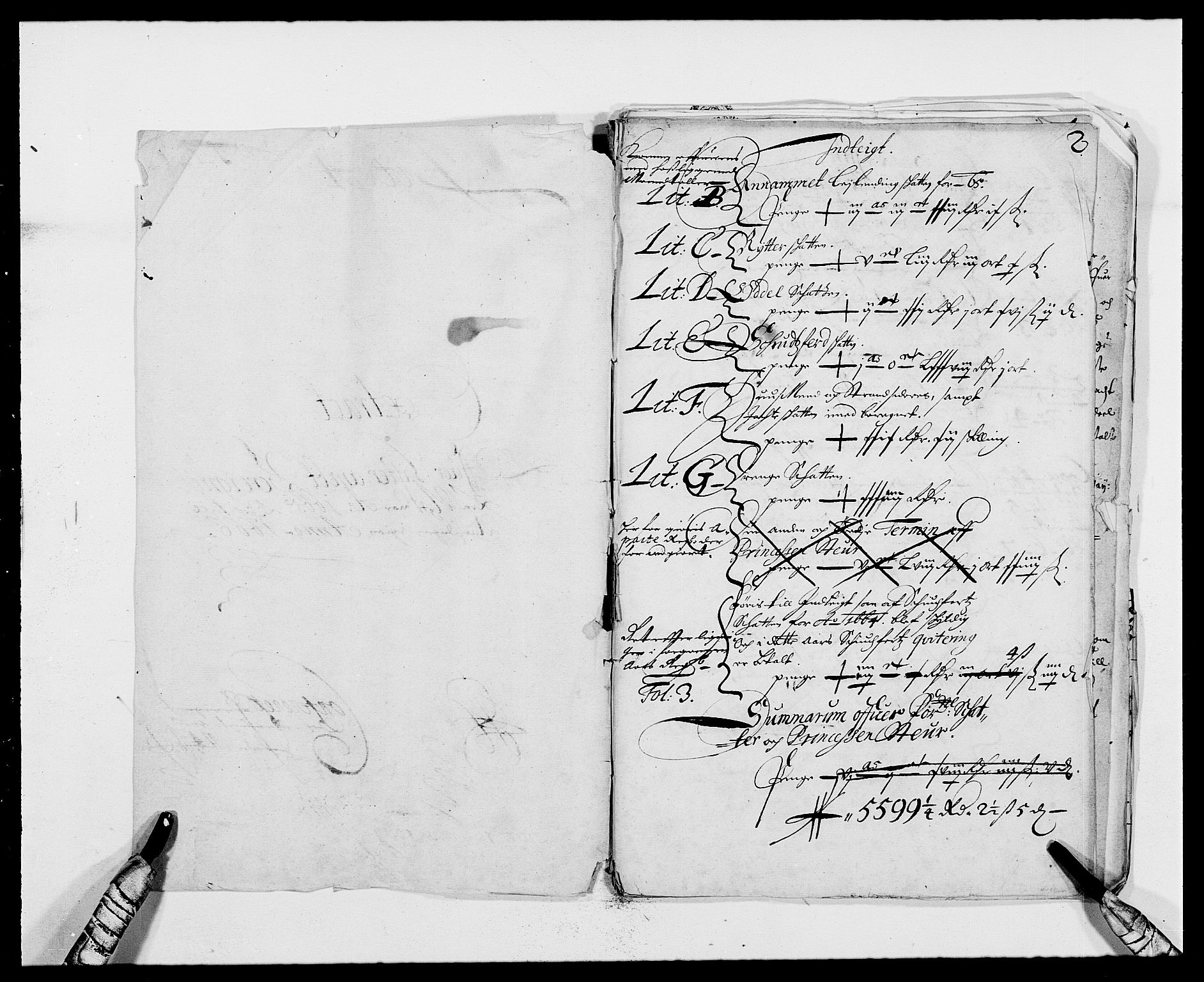 Rentekammeret inntil 1814, Reviderte regnskaper, Fogderegnskap, RA/EA-4092/R41/L2524: Fogderegnskap Lista, 1665-1668, p. 2