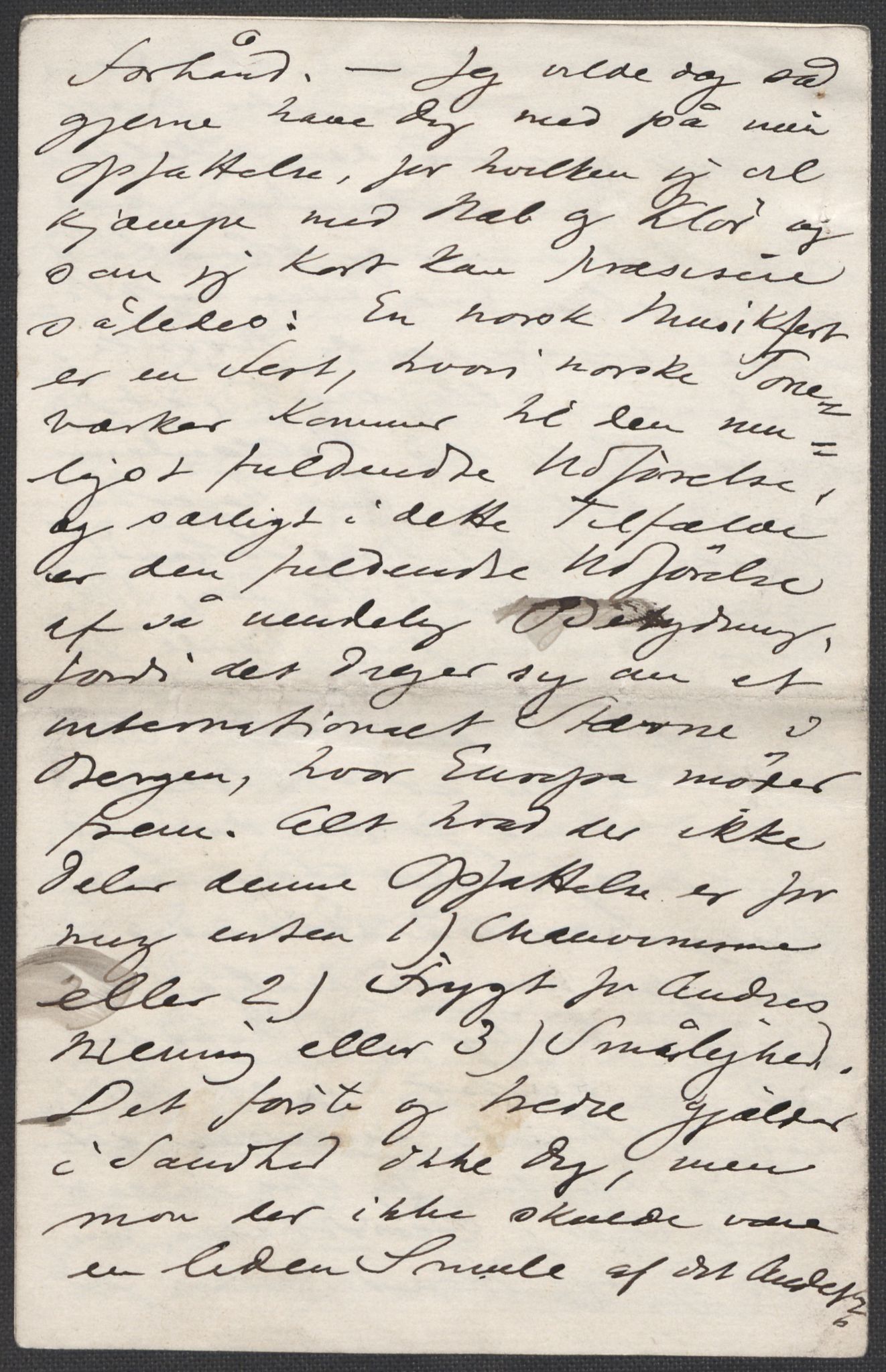 Beyer, Frants, AV/RA-PA-0132/F/L0001: Brev fra Edvard Grieg til Frantz Beyer og "En del optegnelser som kan tjene til kommentar til brevene" av Marie Beyer, 1872-1907, p. 511