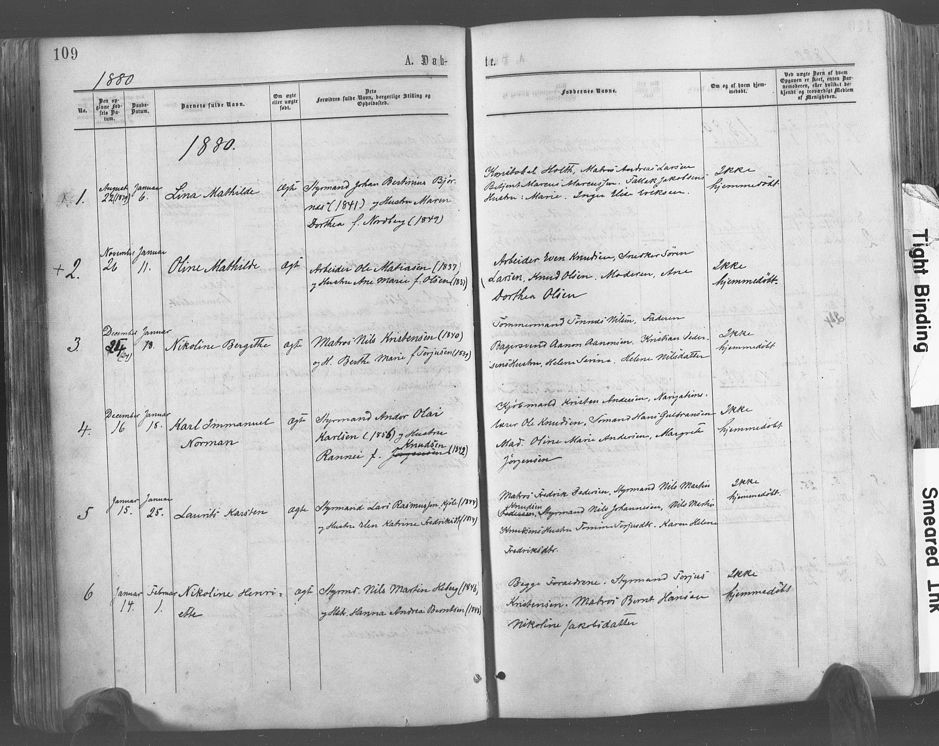 Risør sokneprestkontor, SAK/1111-0035/F/Fa/L0004: Parish register (official) no. A 4, 1865-1882, p. 109