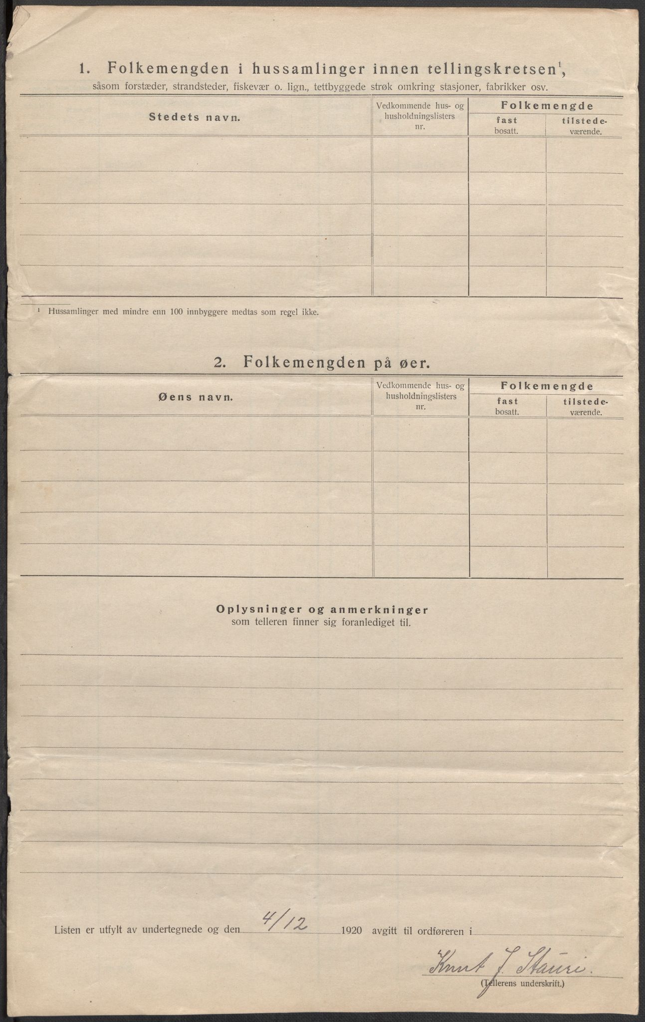 SAB, 1920 census for Stryn, 1920, p. 28