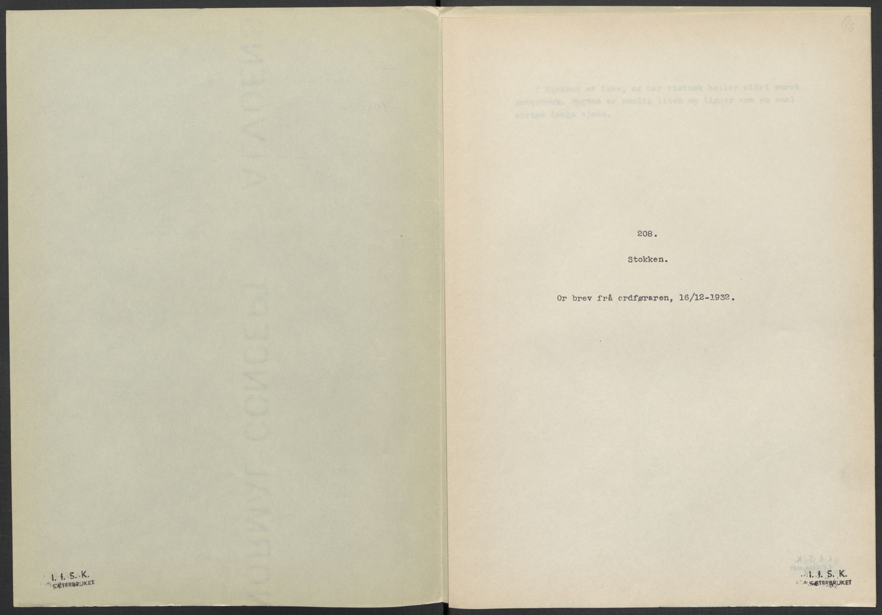 Instituttet for sammenlignende kulturforskning, AV/RA-PA-0424/F/Fc/L0008/0001: Eske B8: / Aust-Agder (perm XIX), 1932-1938, p. 90