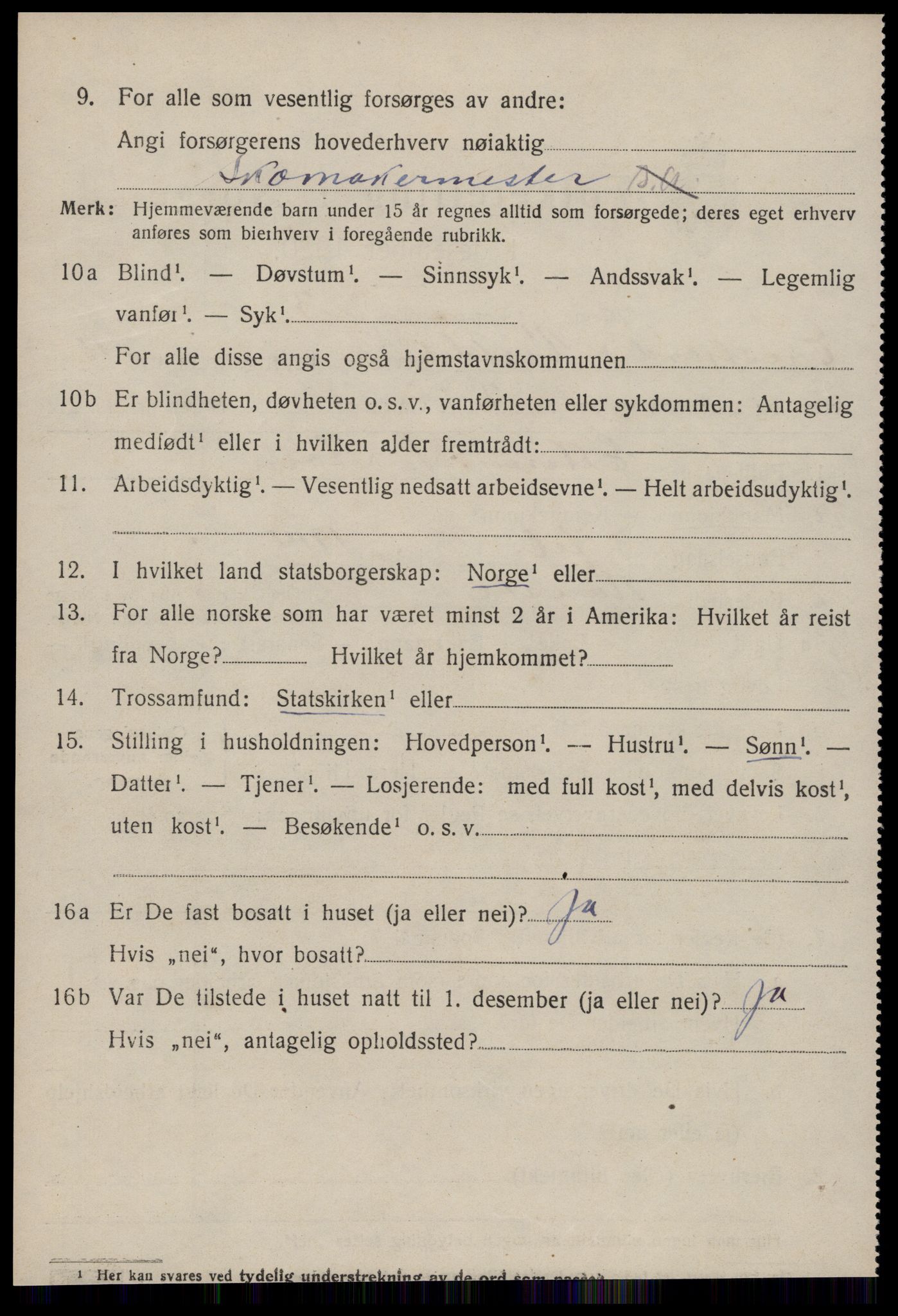 SAT, 1920 census for Eresfjord og Vistdal, 1920, p. 1988