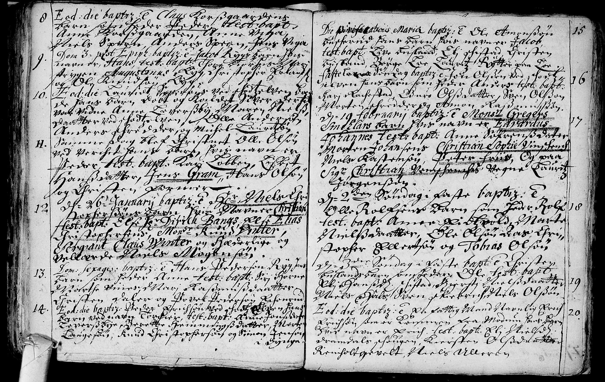 Eiker kirkebøker, AV/SAKO-A-4/F/Fa/L0001: Parish register (official) no. I 1 /1, 1683-1704