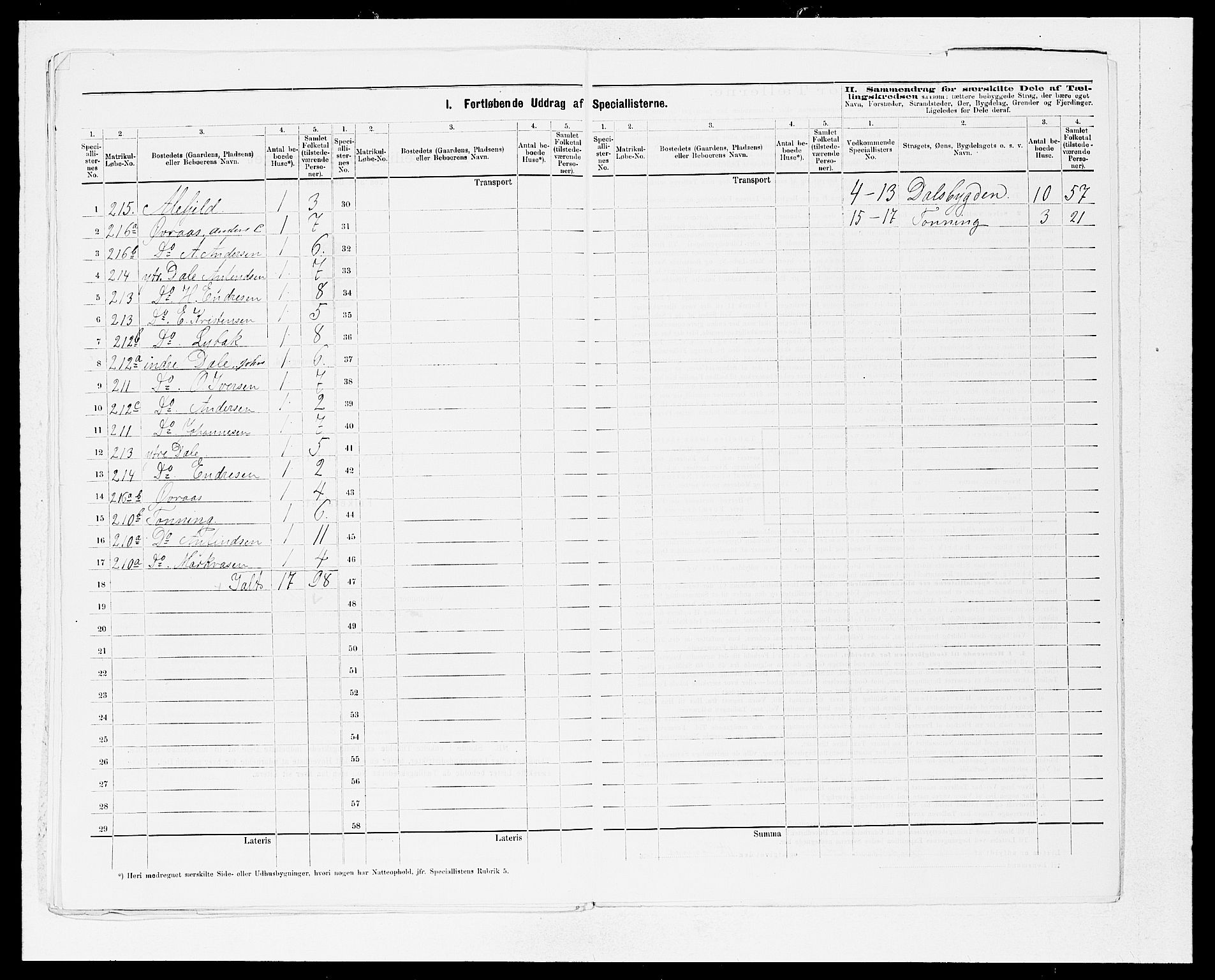 SAB, 1875 census for 1413P Hyllestad, 1875, p. 15