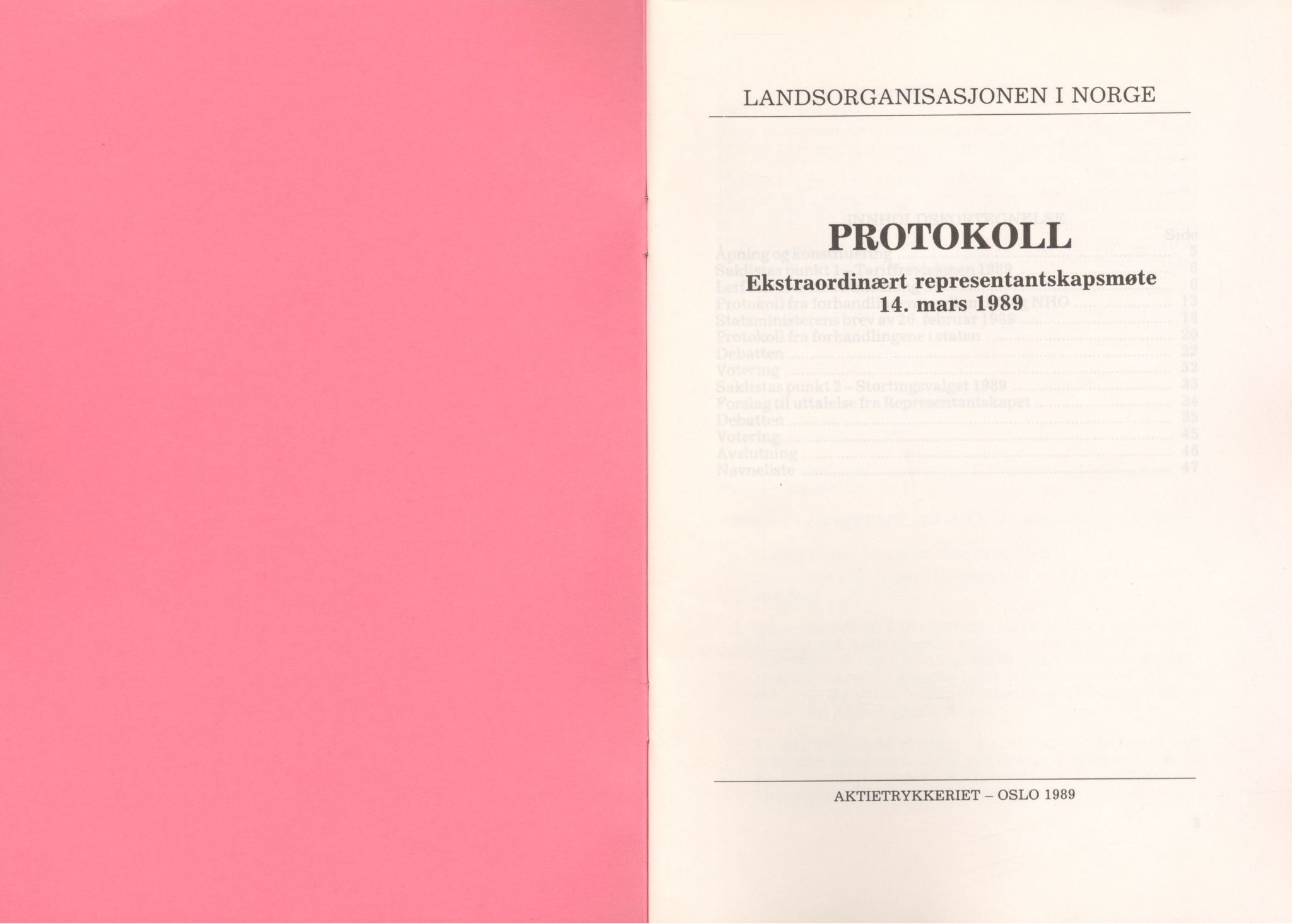 Landsorganisasjonen i Norge, AAB/ARK-1579, 1978-1992, p. 930