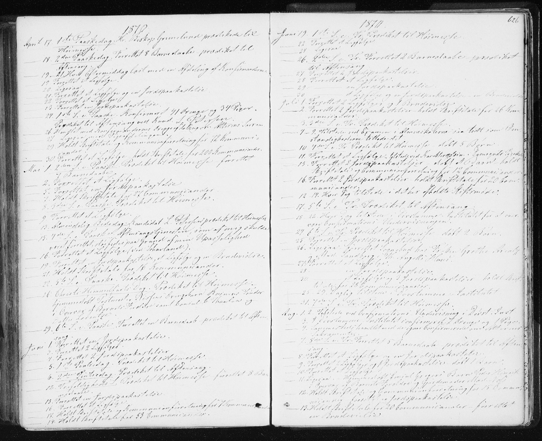 Ministerialprotokoller, klokkerbøker og fødselsregistre - Sør-Trøndelag, SAT/A-1456/601/L0055: Parish register (official) no. 601A23, 1866-1877, p. 626