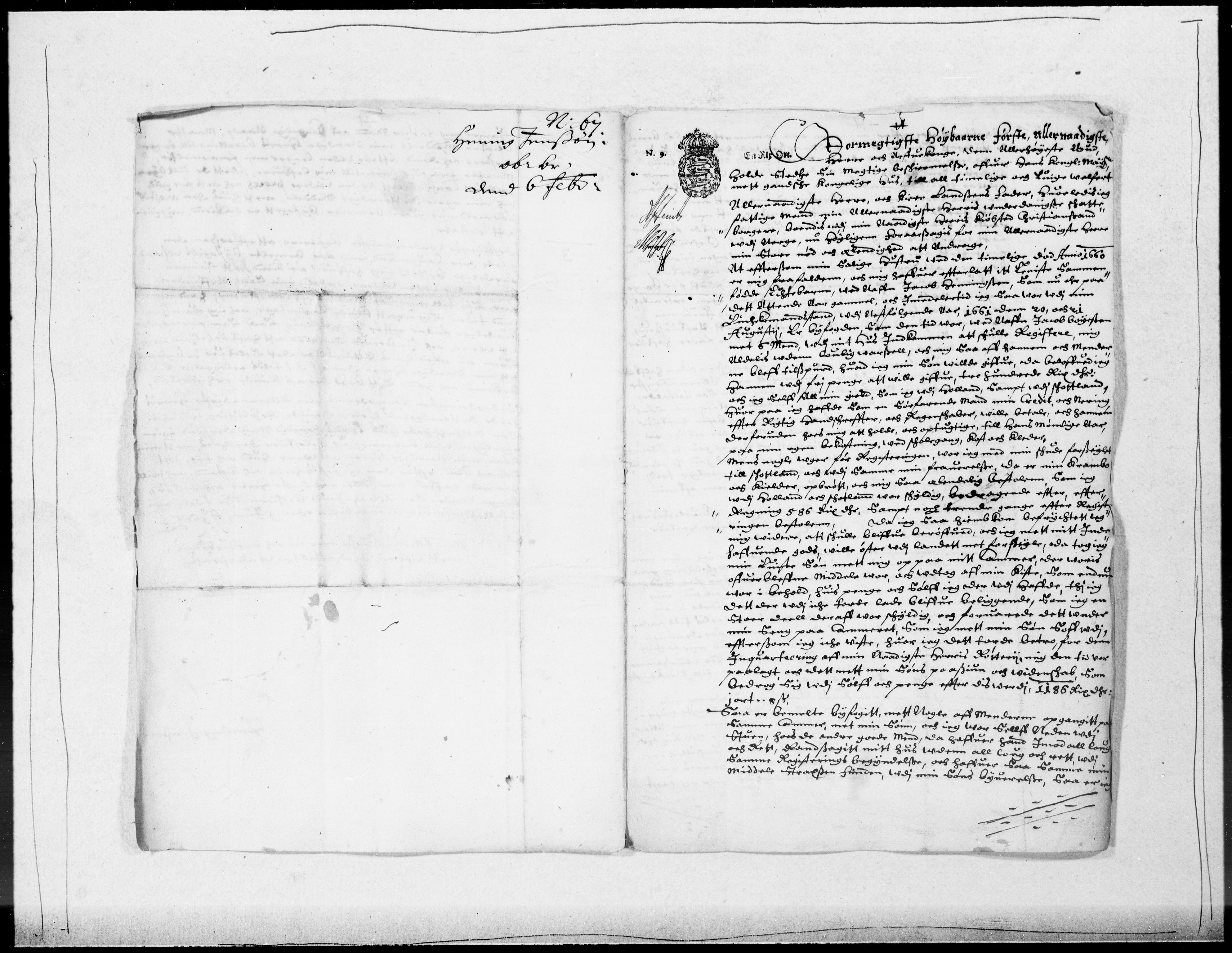Danske Kanselli 1572-1799, RA/EA-3023/F/Fc/Fcc/Fcca/L0026: Norske innlegg 1572-1799, 1666-1667, p. 142