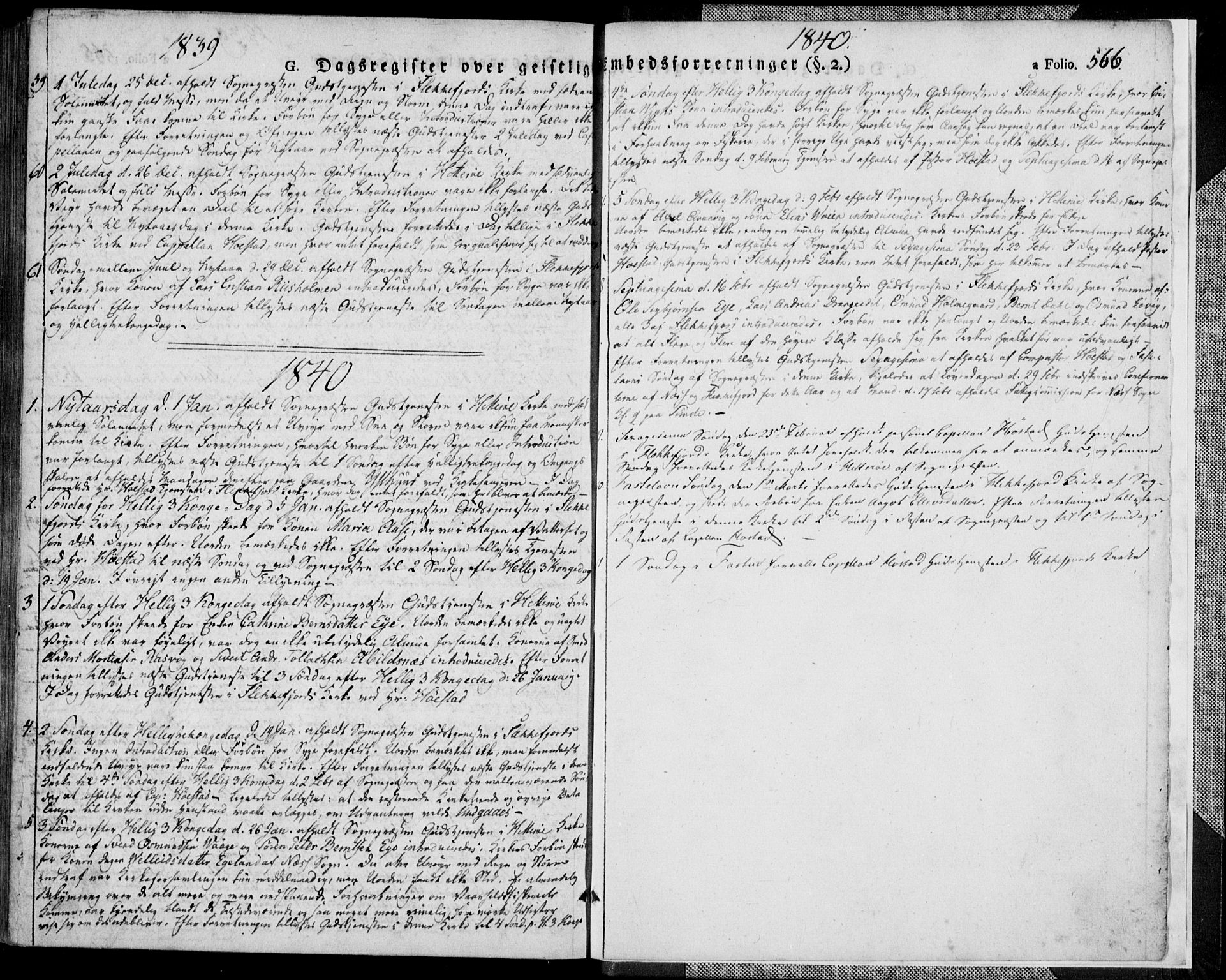 Flekkefjord sokneprestkontor, SAK/1111-0012/F/Fa/Fac/L0003: Parish register (official) no. A 3, 1826-1841, p. 566