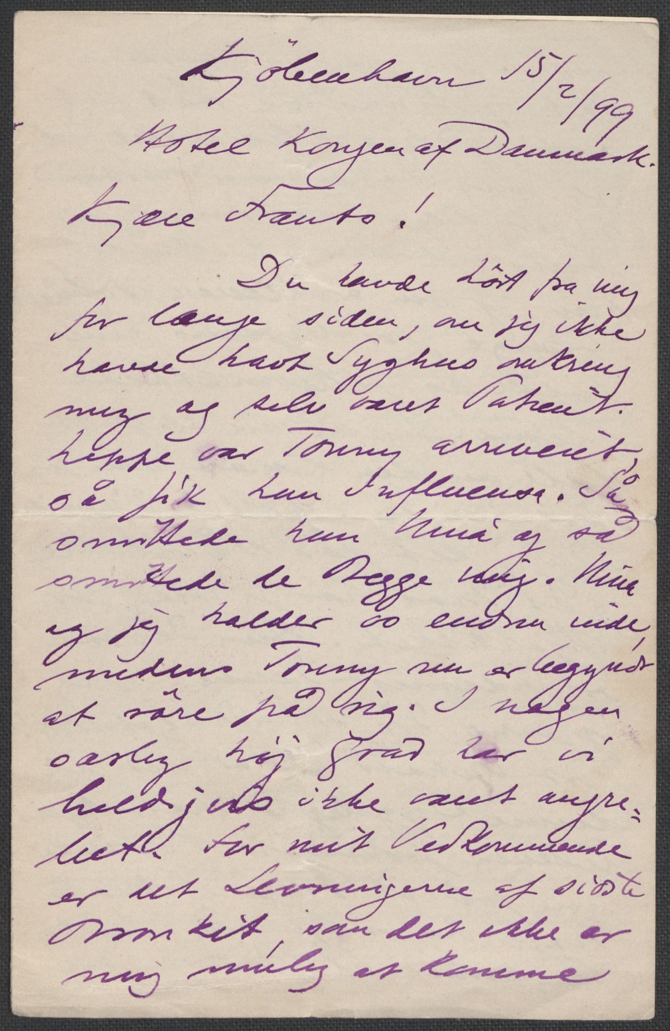 Beyer, Frants, AV/RA-PA-0132/F/L0001: Brev fra Edvard Grieg til Frantz Beyer og "En del optegnelser som kan tjene til kommentar til brevene" av Marie Beyer, 1872-1907, p. 544