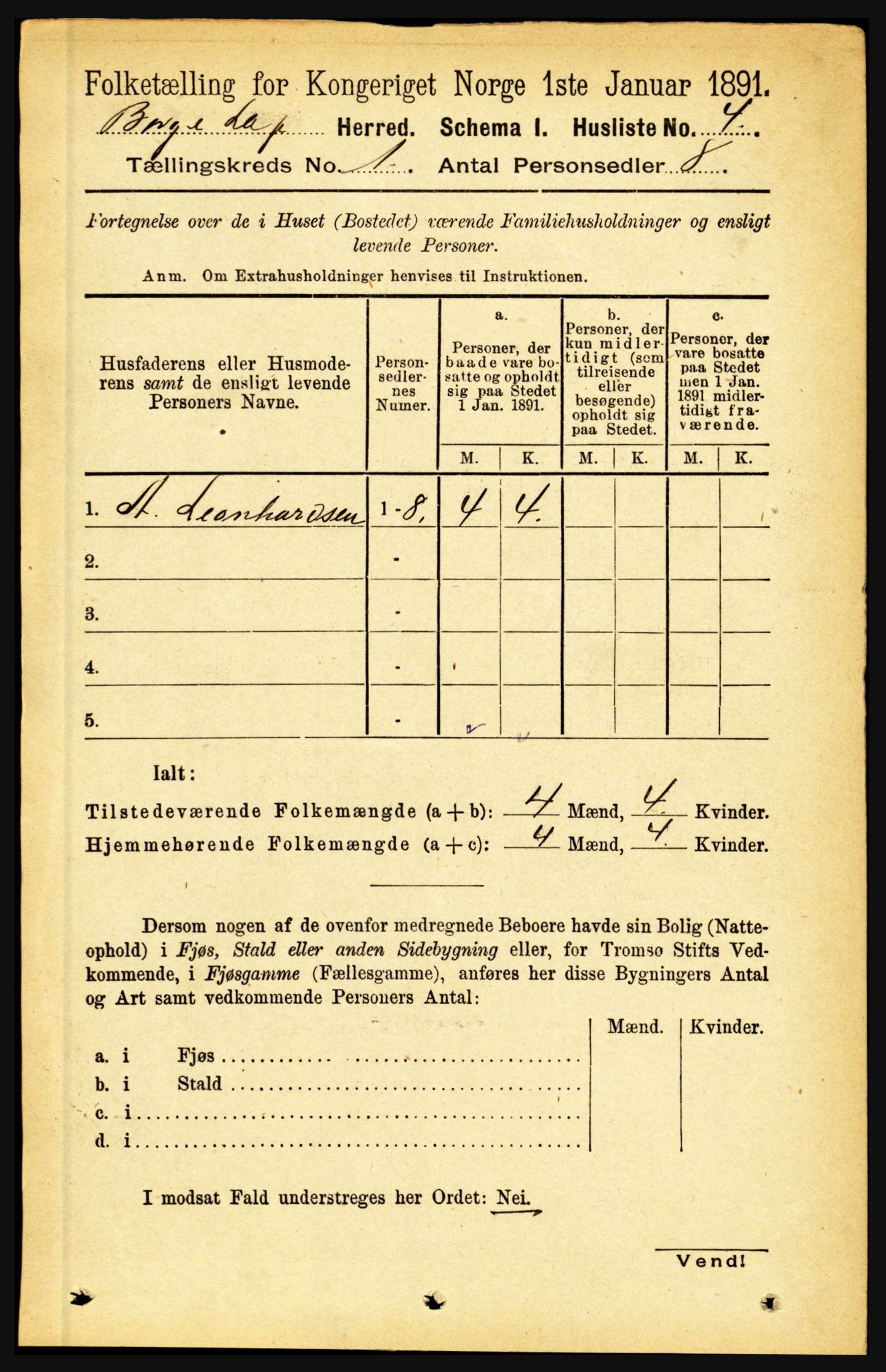 RA, 1891 census for 1862 Borge, 1891, p. 29