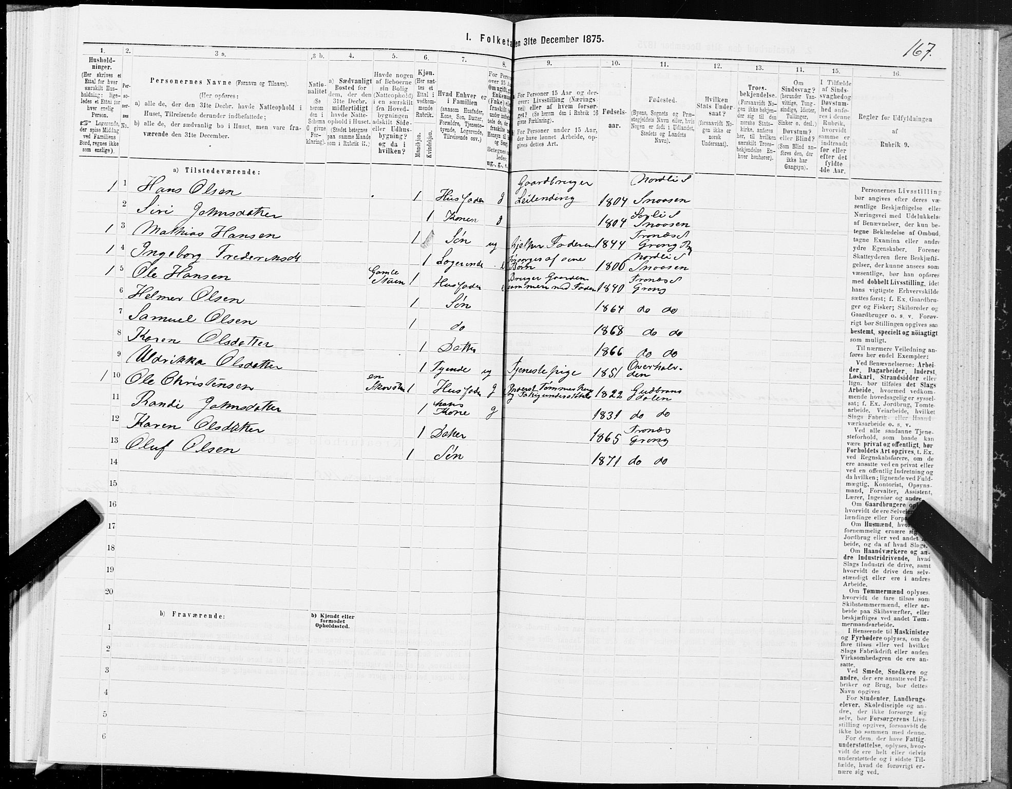 SAT, 1875 census for 1742P Grong, 1875, p. 4167