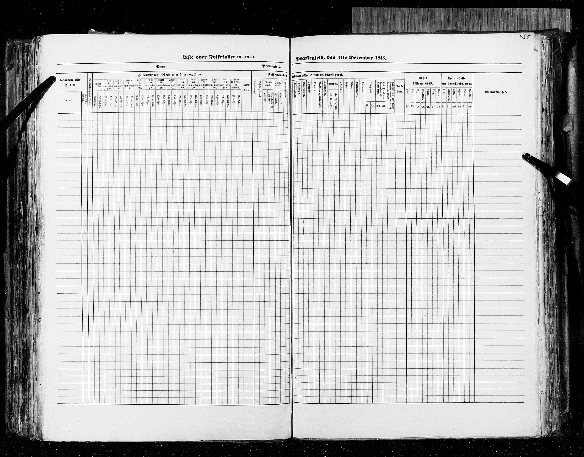 RA, Census 1845, vol. 4: Buskerud amt og Jarlsberg og Larvik amt, 1845, p. 350