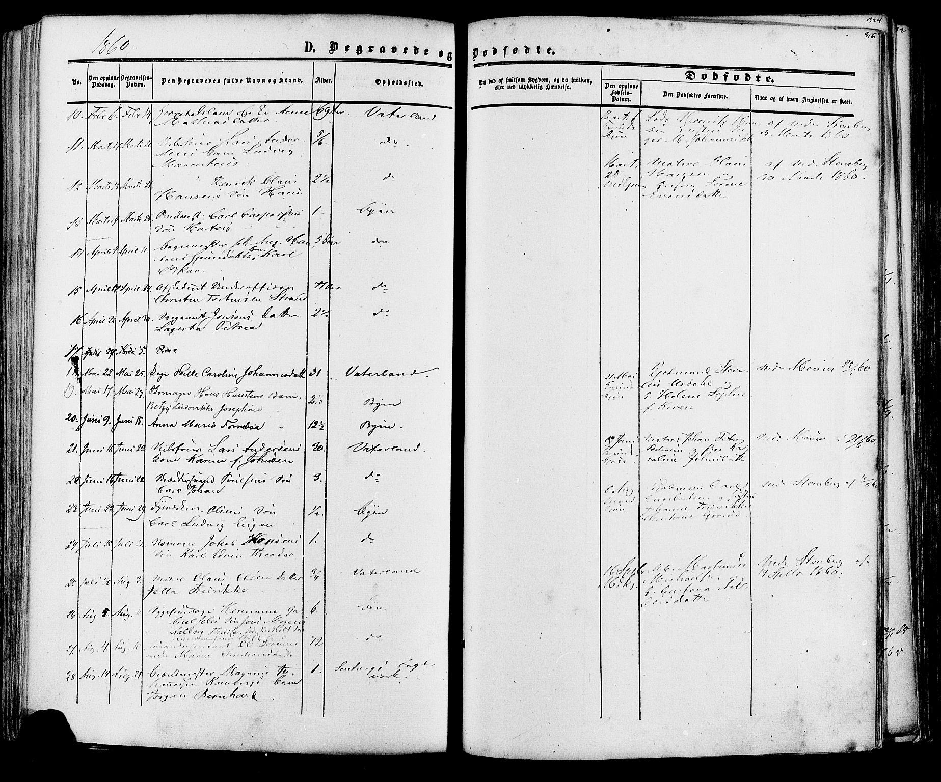 Fredrikstad prestekontor Kirkebøker, AV/SAO-A-11082/F/Fa/L0006: Parish register (official) no. 6, 1857-1878, p. 316