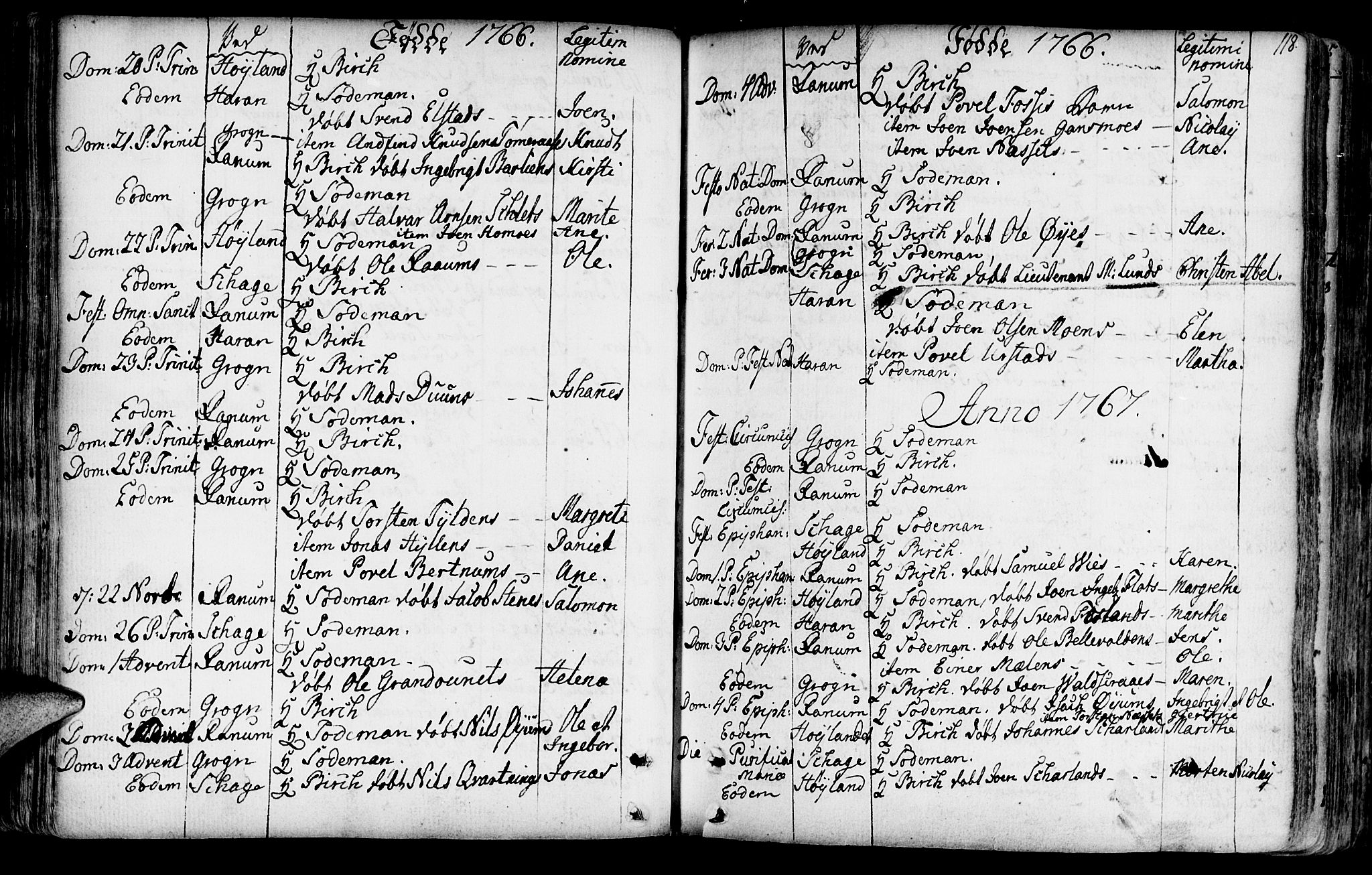 Ministerialprotokoller, klokkerbøker og fødselsregistre - Nord-Trøndelag, SAT/A-1458/764/L0542: Parish register (official) no. 764A02, 1748-1779, p. 118
