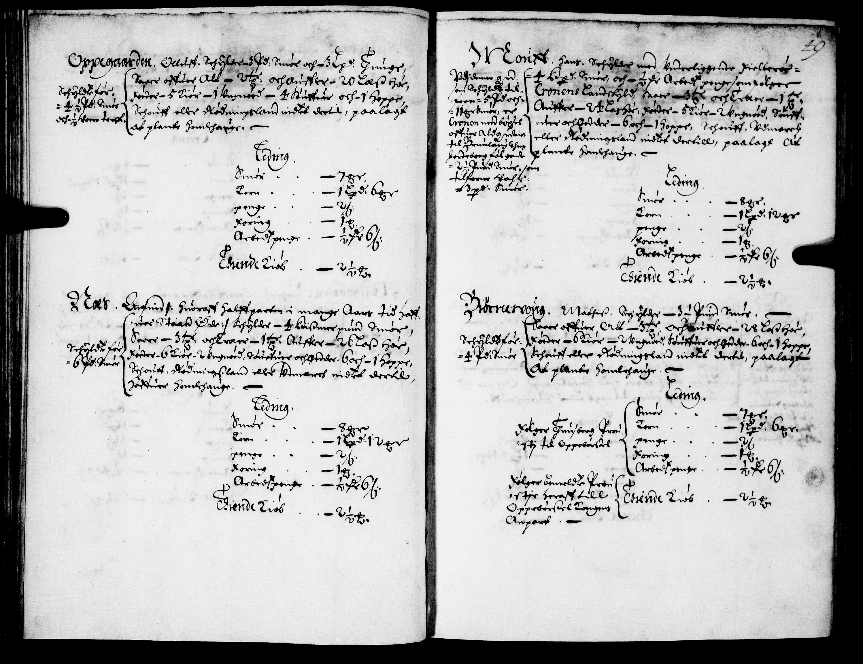 Rentekammeret inntil 1814, Realistisk ordnet avdeling, AV/RA-EA-4070/N/Nb/Nba/L0021: Brunla len, 1667, p. 48b-49a