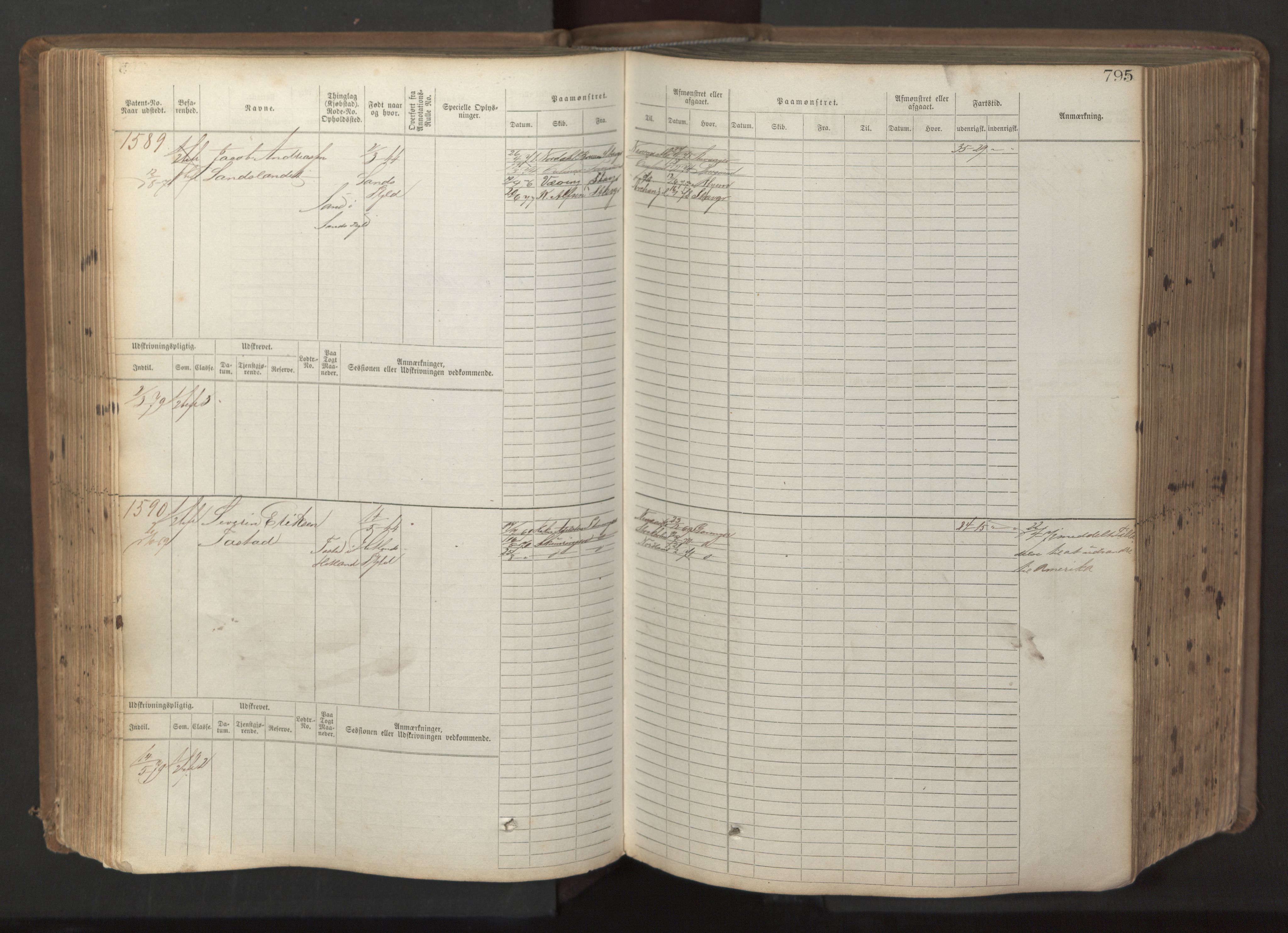 Stavanger sjømannskontor, AV/SAST-A-102006/F/Fb/Fbb/L0017: Sjøfartshovedrulle patnentnr. 1203-2402 (dublett), 1869, p. 198