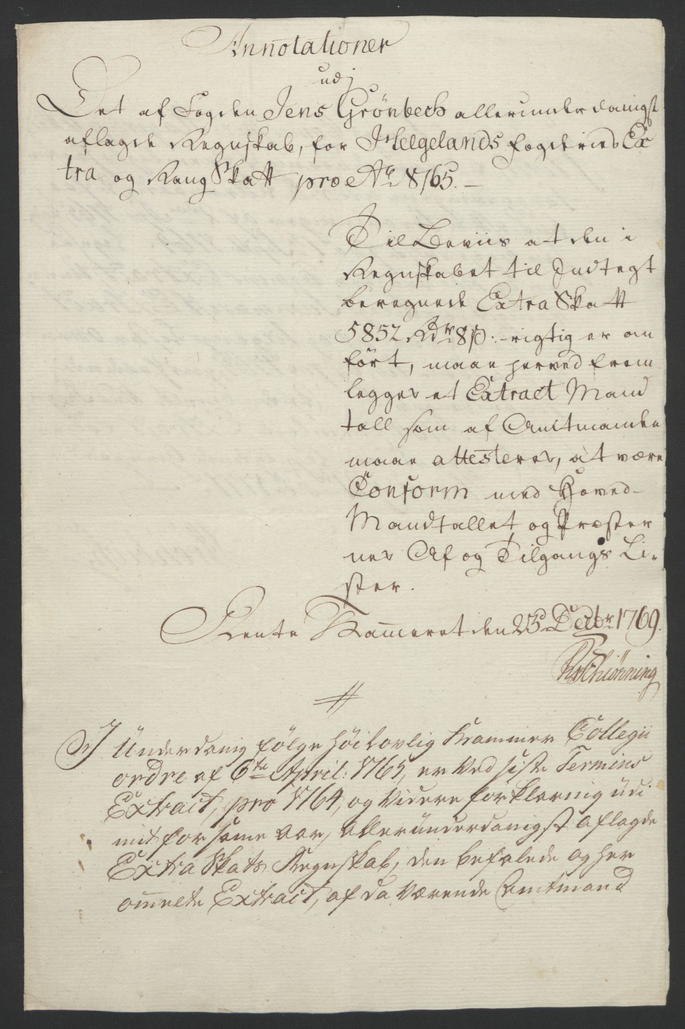 Rentekammeret inntil 1814, Reviderte regnskaper, Fogderegnskap, RA/EA-4092/R65/L4573: Ekstraskatten Helgeland, 1762-1772, p. 308