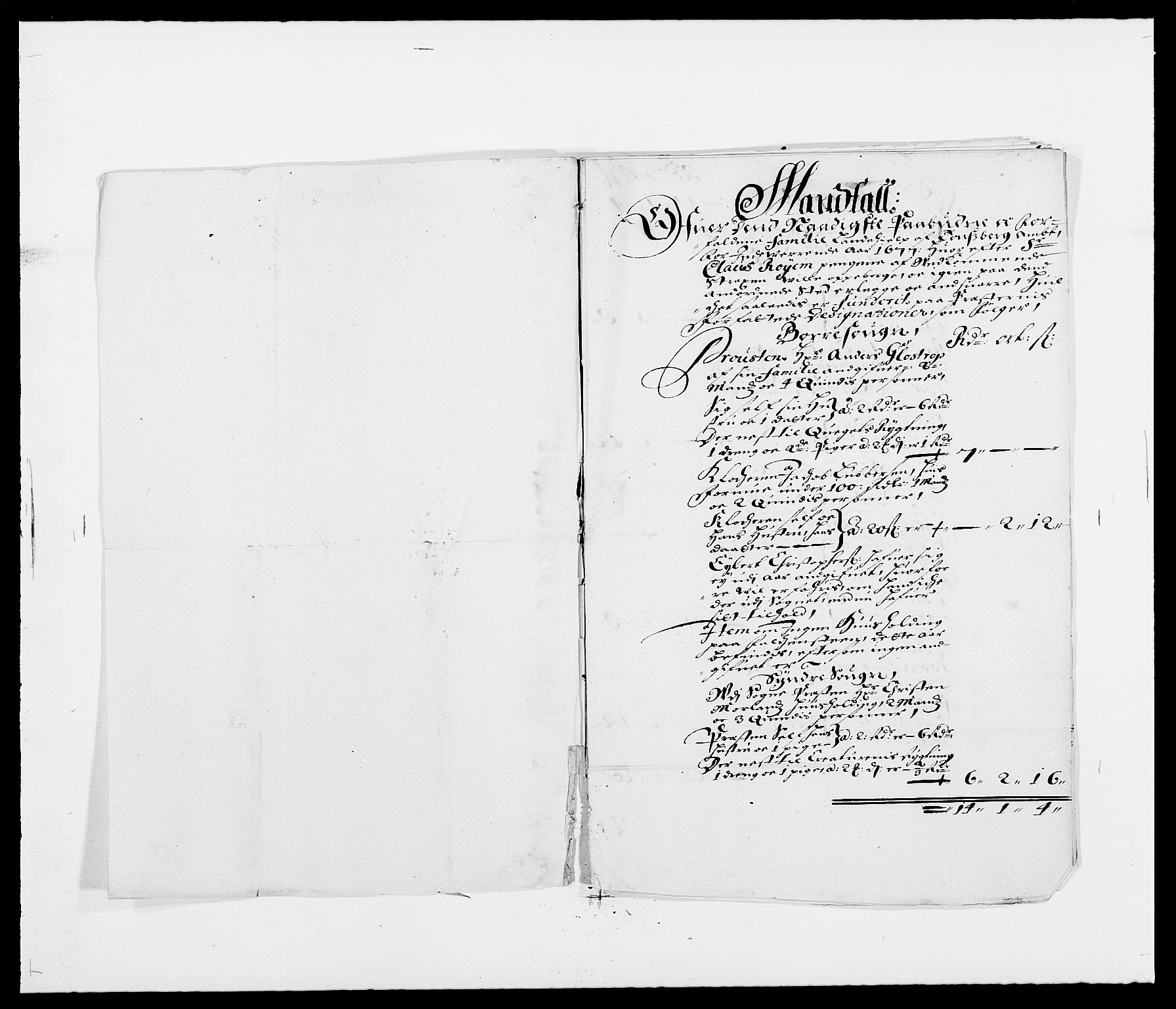 Rentekammeret inntil 1814, Reviderte regnskaper, Fogderegnskap, RA/EA-4092/R32/L1845: Fogderegnskap Jarlsberg grevskap, 1676-1678, p. 308