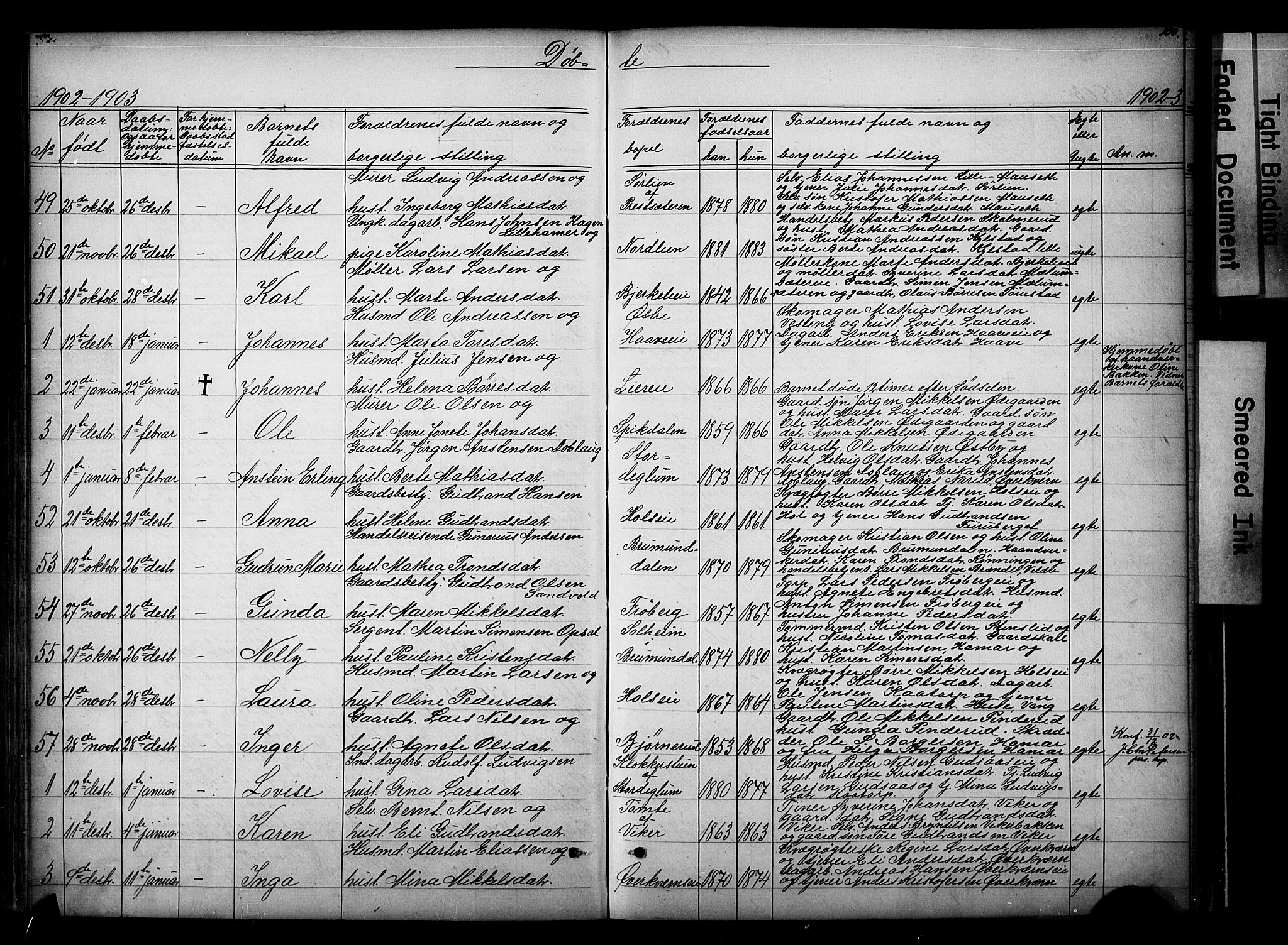Vang prestekontor, Hedmark, SAH/PREST-008/H/Ha/Hab/L0018: Parish register (copy) no. 18, 1871-1903, p. 150