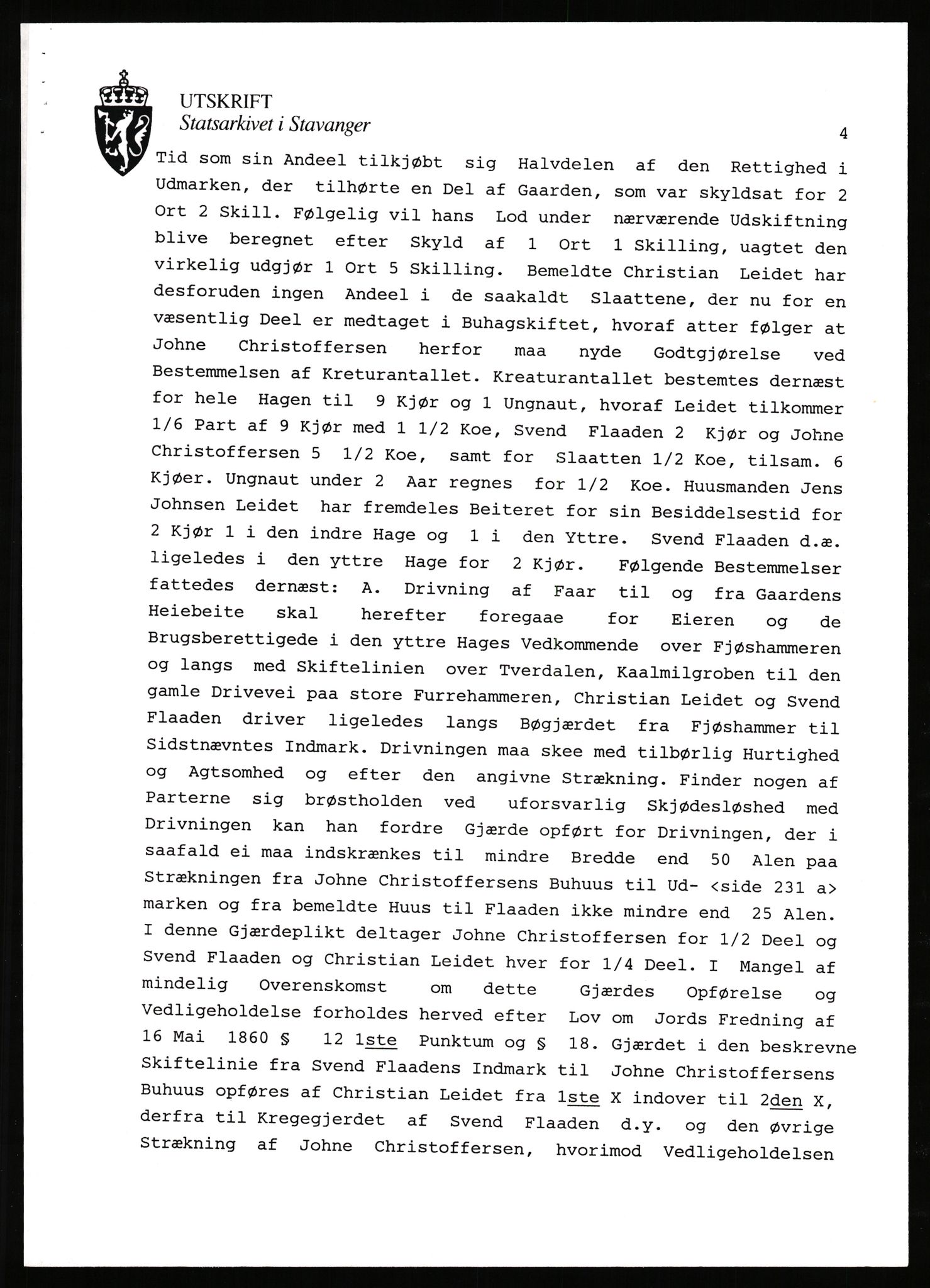 Statsarkivet i Stavanger, AV/SAST-A-101971/03/Y/Yj/L0085: Avskrifter sortert etter gårdsnavn: Sørhus - Tastad øvre, 1750-1930, p. 80