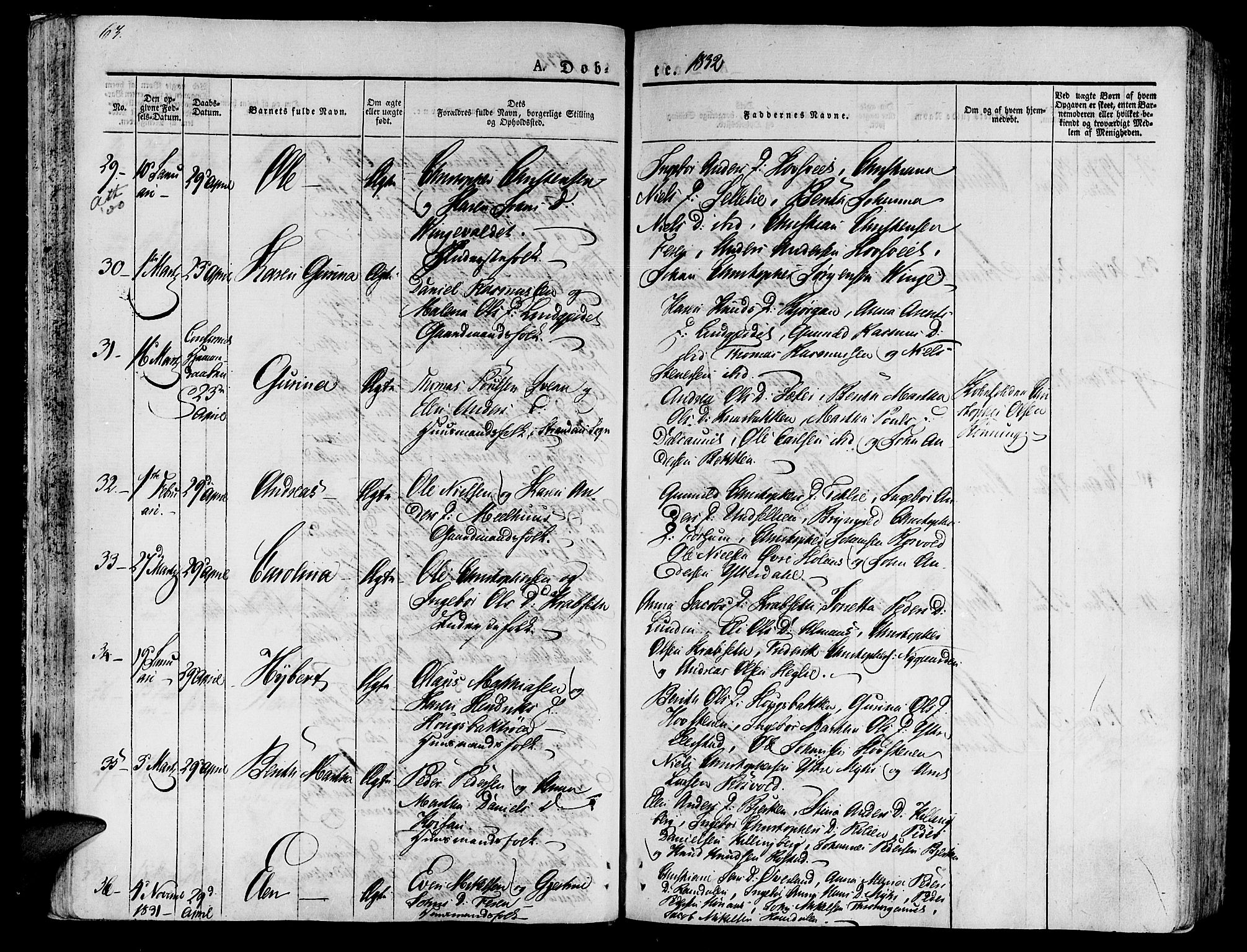 Ministerialprotokoller, klokkerbøker og fødselsregistre - Nord-Trøndelag, SAT/A-1458/701/L0006: Parish register (official) no. 701A06, 1825-1841, p. 63