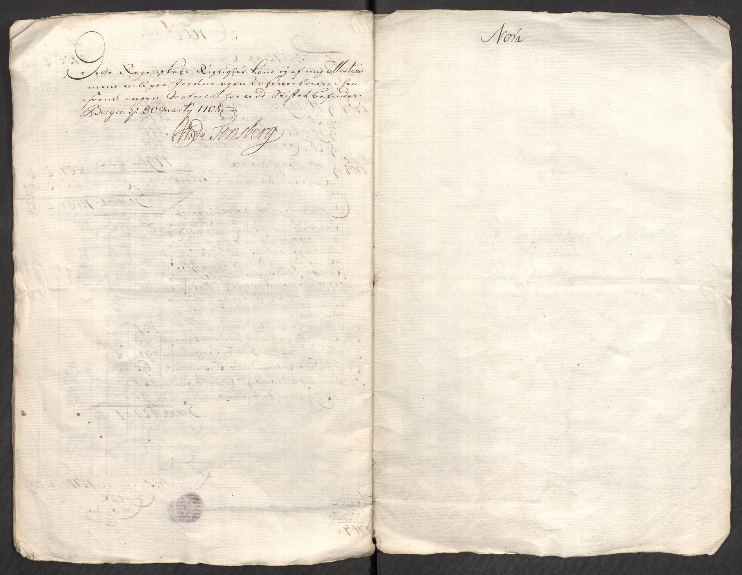 Rentekammeret inntil 1814, Reviderte regnskaper, Fogderegnskap, AV/RA-EA-4092/R48/L2984: Fogderegnskap Sunnhordland og Hardanger, 1706-1707, p. 297