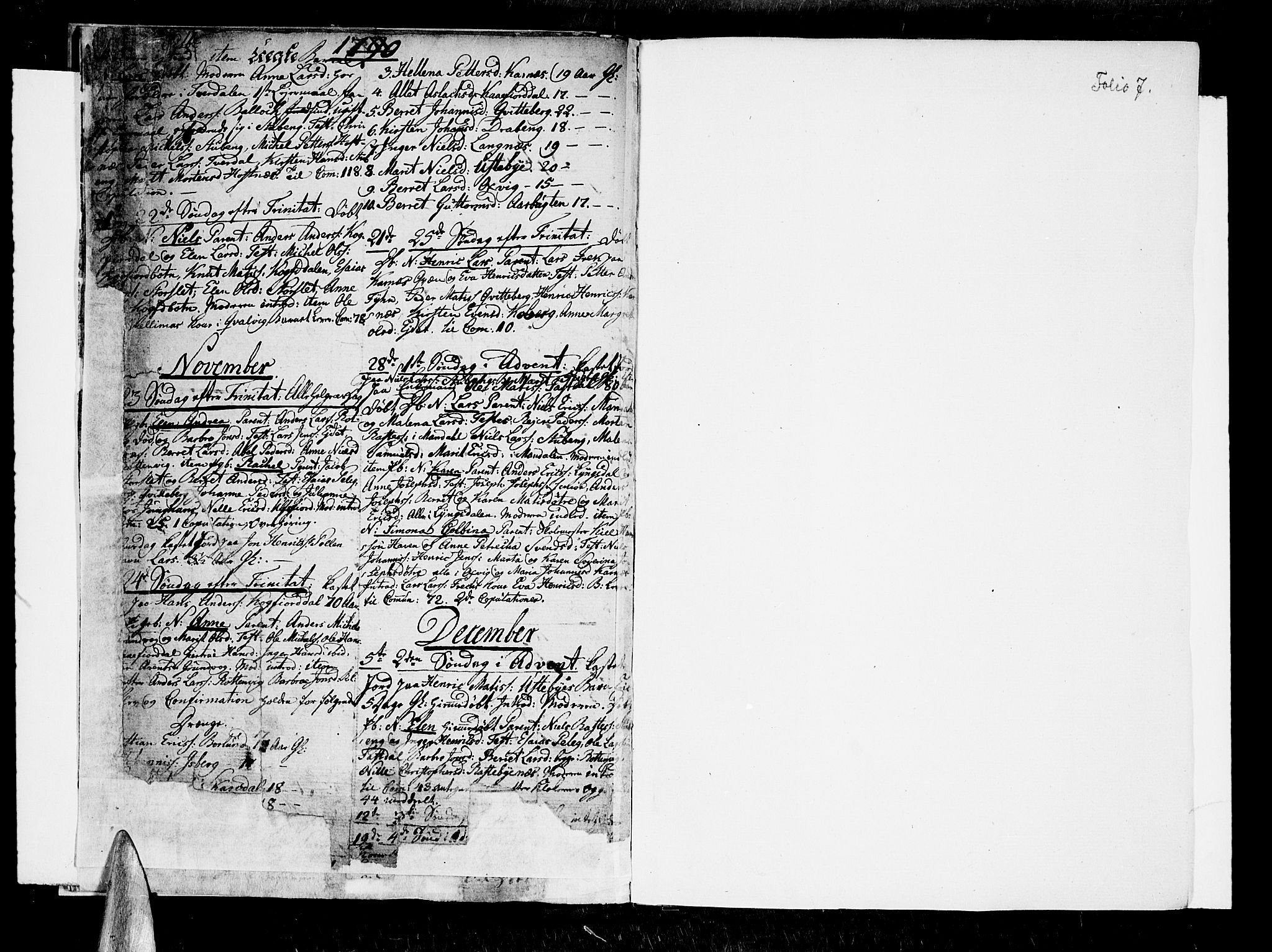 Lyngen sokneprestembete, AV/SATØ-S-1289/H/He/Hea/L0002kirke: Parish register (official) no. 2, 1785-1840, p. 7