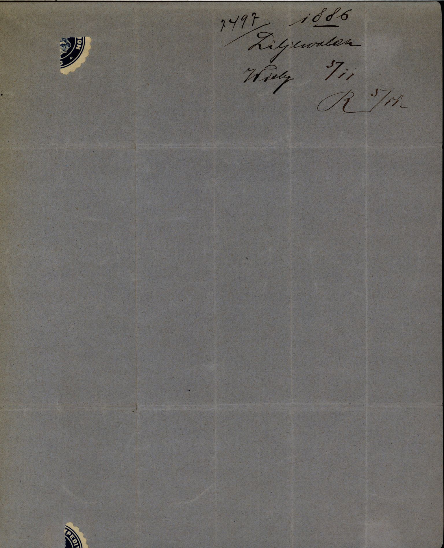 Pa 63 - Østlandske skibsassuranceforening, VEMU/A-1079/G/Ga/L0019/0004: Havaridokumenter / Unita, L'Union, Lympha, Medbør, Kommandør, Svend Foyn, 1886, p. 7