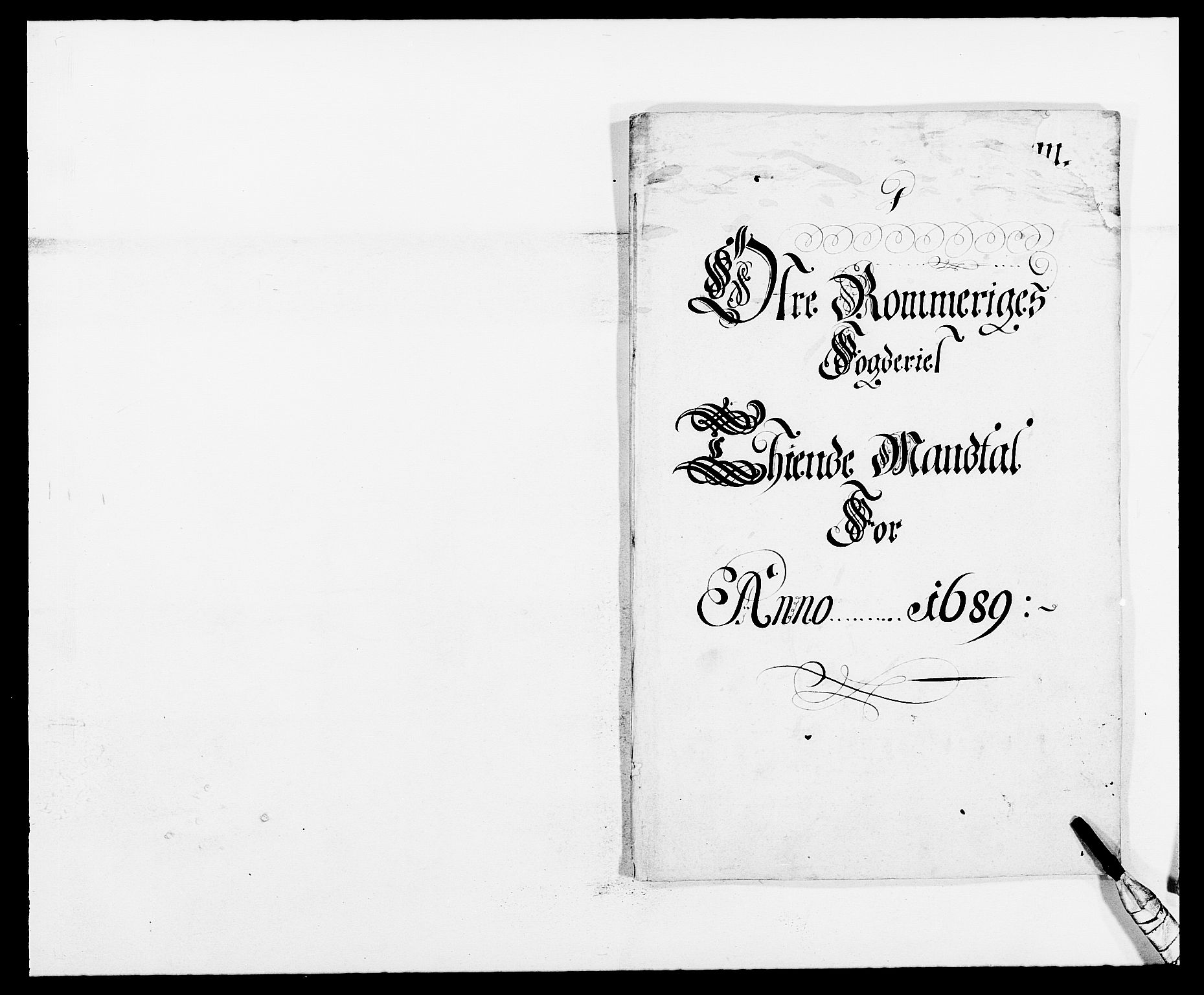 Rentekammeret inntil 1814, Reviderte regnskaper, Fogderegnskap, RA/EA-4092/R12/L0701: Fogderegnskap Øvre Romerike, 1689, p. 61