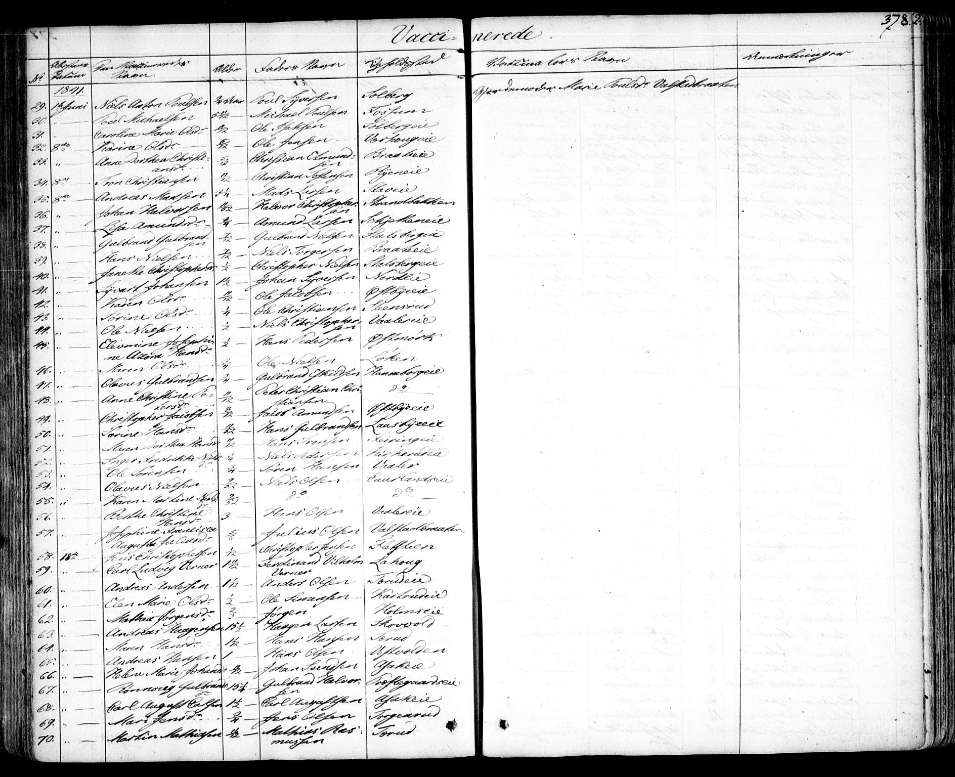 Skedsmo prestekontor Kirkebøker, AV/SAO-A-10033a/F/Fa/L0009: Parish register (official) no. I 9, 1830-1853, p. 378