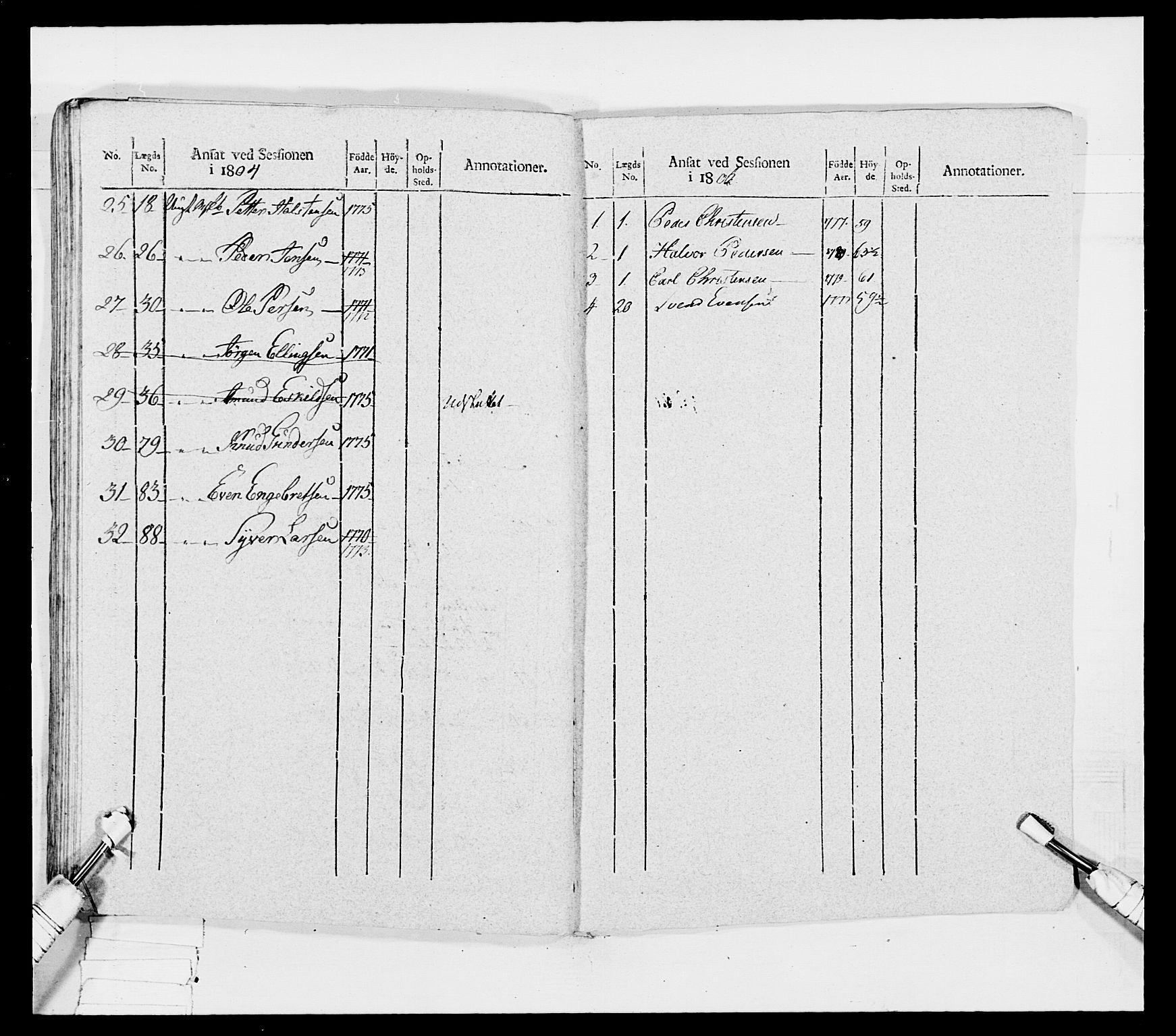 Generalitets- og kommissariatskollegiet, Det kongelige norske kommissariatskollegium, RA/EA-5420/E/Eh/L0032a: Nordafjelske gevorbne infanteriregiment, 1806, p. 51