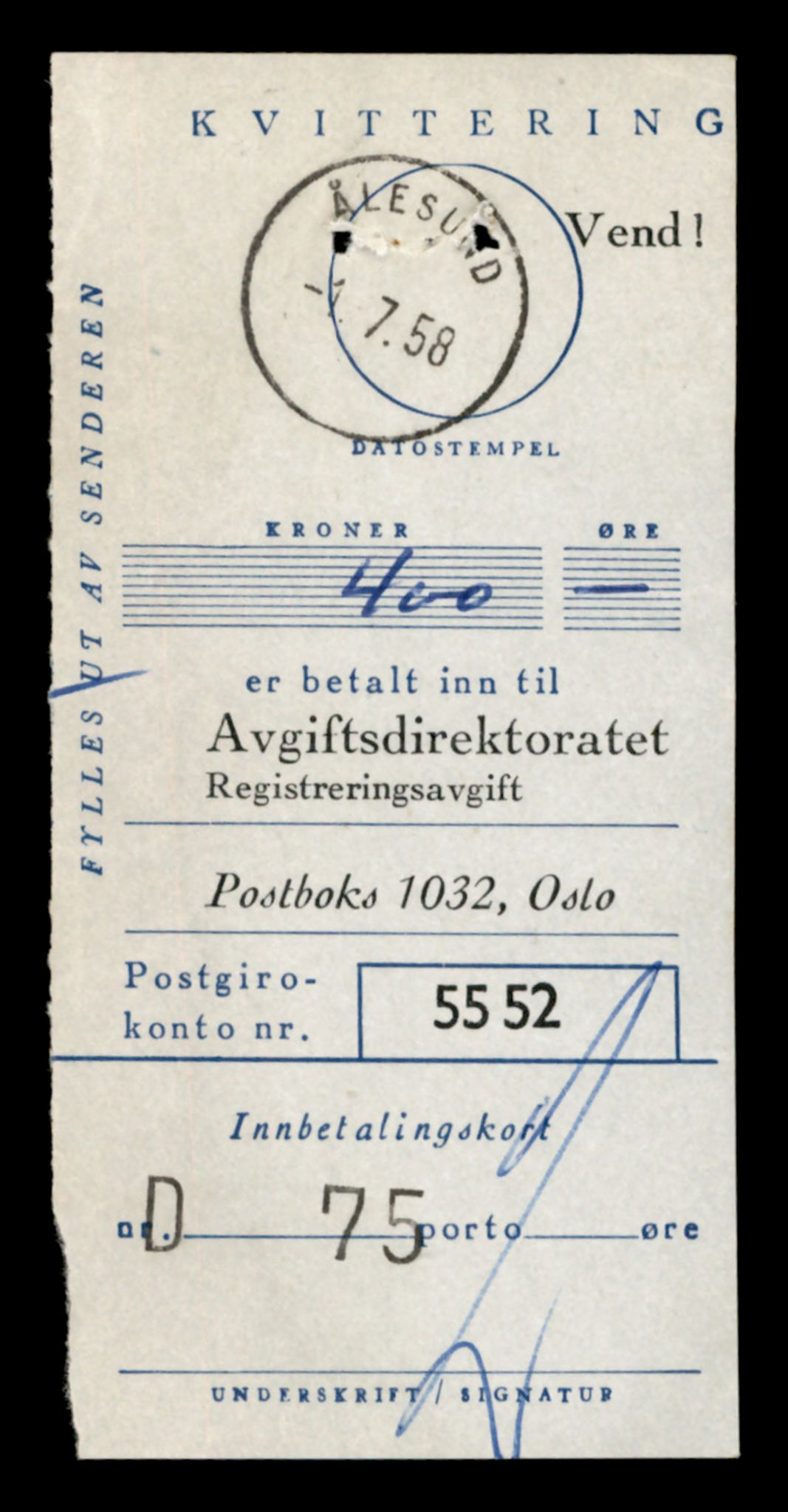 Møre og Romsdal vegkontor - Ålesund trafikkstasjon, SAT/A-4099/F/Fe/L0049: Registreringskort for kjøretøy T 14864 - T 18613, 1927-1998, p. 2321