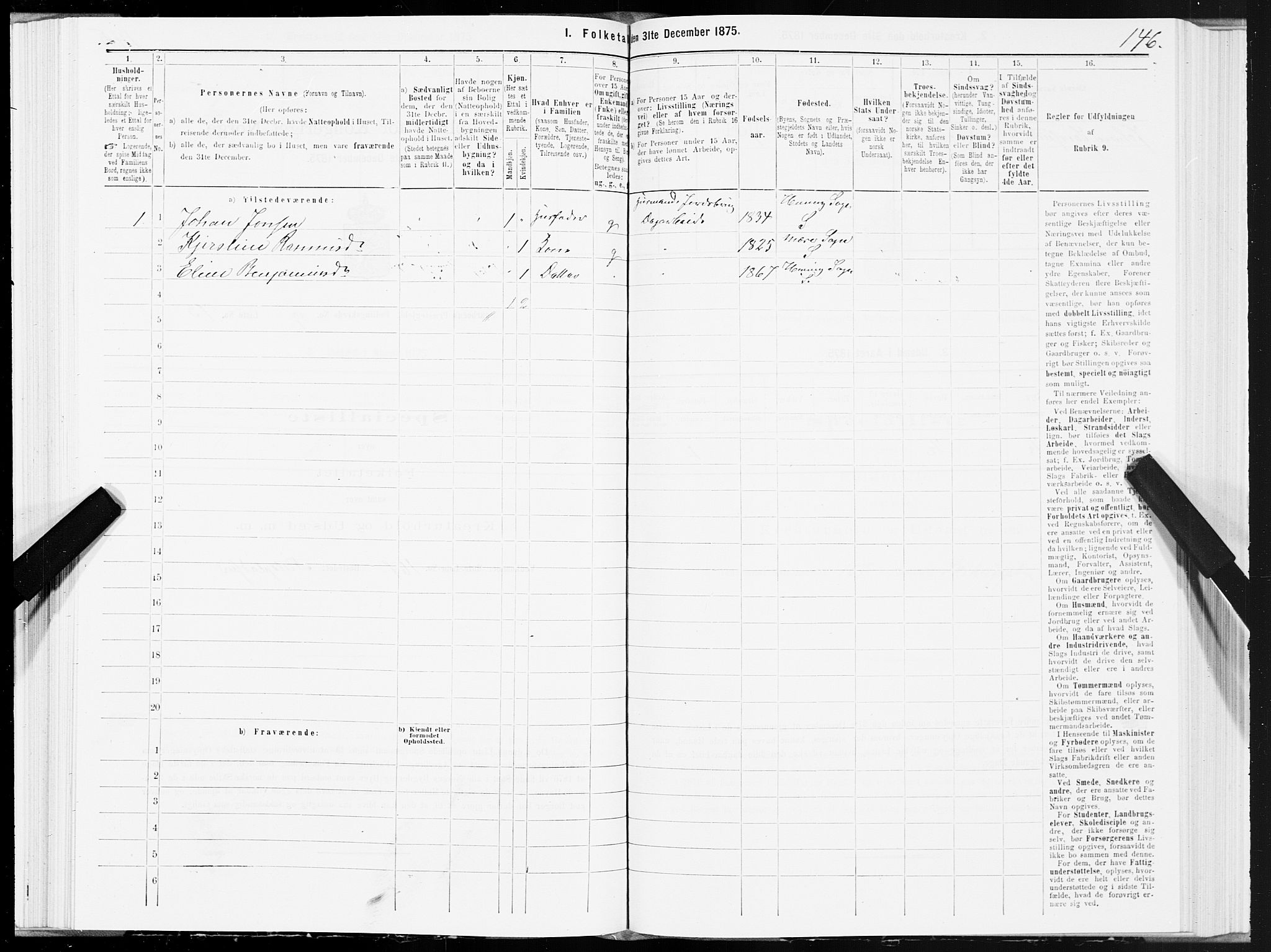 SAT, 1875 census for 1731P Sparbu, 1875, p. 4146
