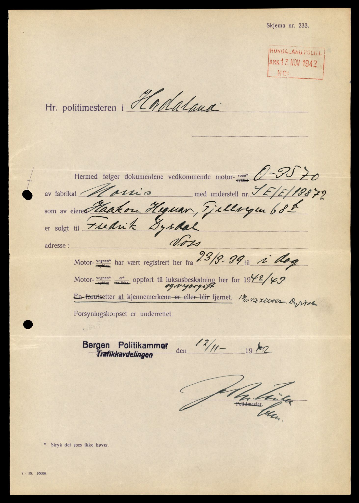 Møre og Romsdal vegkontor - Ålesund trafikkstasjon, AV/SAT-A-4099/F/Fe/L0044: Registreringskort for kjøretøy T 14205 - T 14319, 1927-1998, p. 2297
