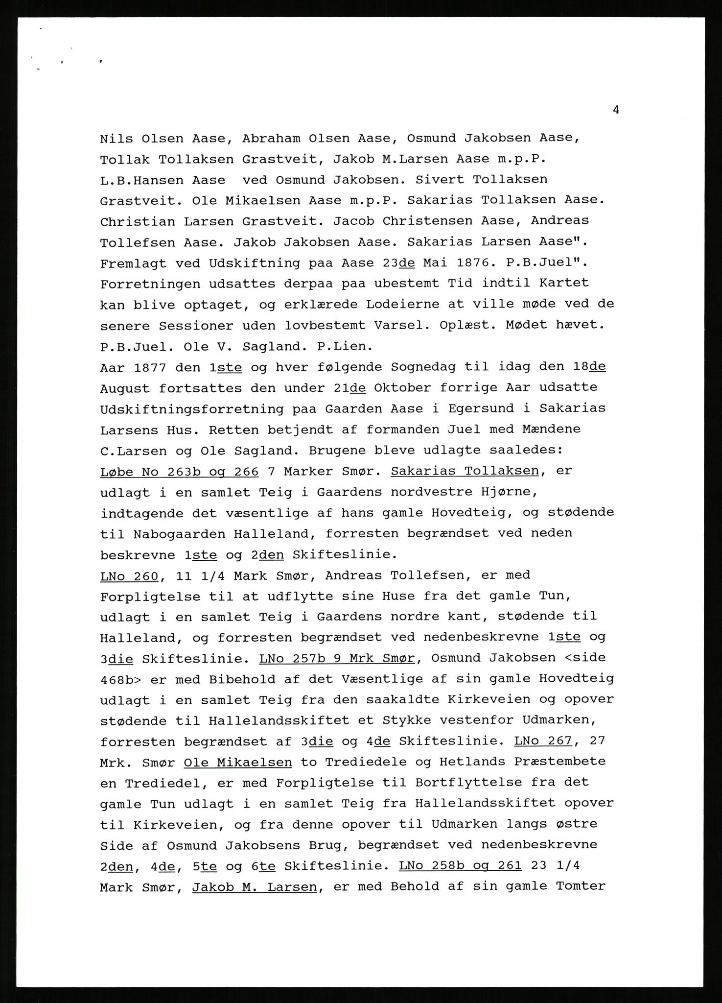 Statsarkivet i Stavanger, AV/SAST-A-101971/03/Y/Yj/L0101: Avskrifter sortert etter gårdsnavn: Årstad - Åse øvre, 1750-1930, p. 570