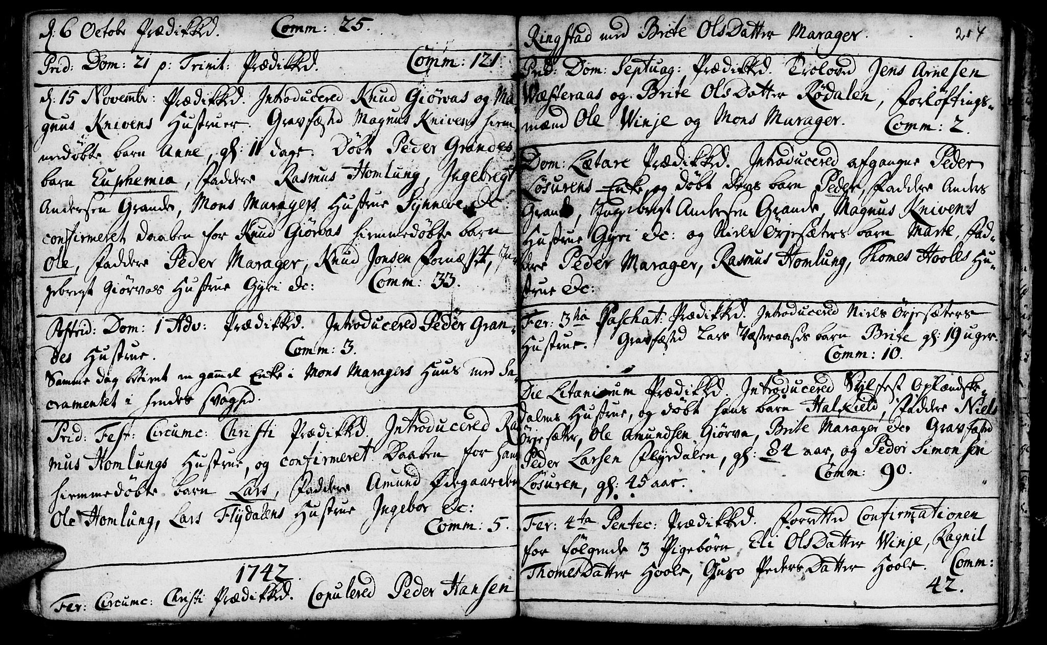 Ministerialprotokoller, klokkerbøker og fødselsregistre - Møre og Romsdal, SAT/A-1454/519/L0242: Parish register (official) no. 519A01 /3, 1736-1761, p. 204